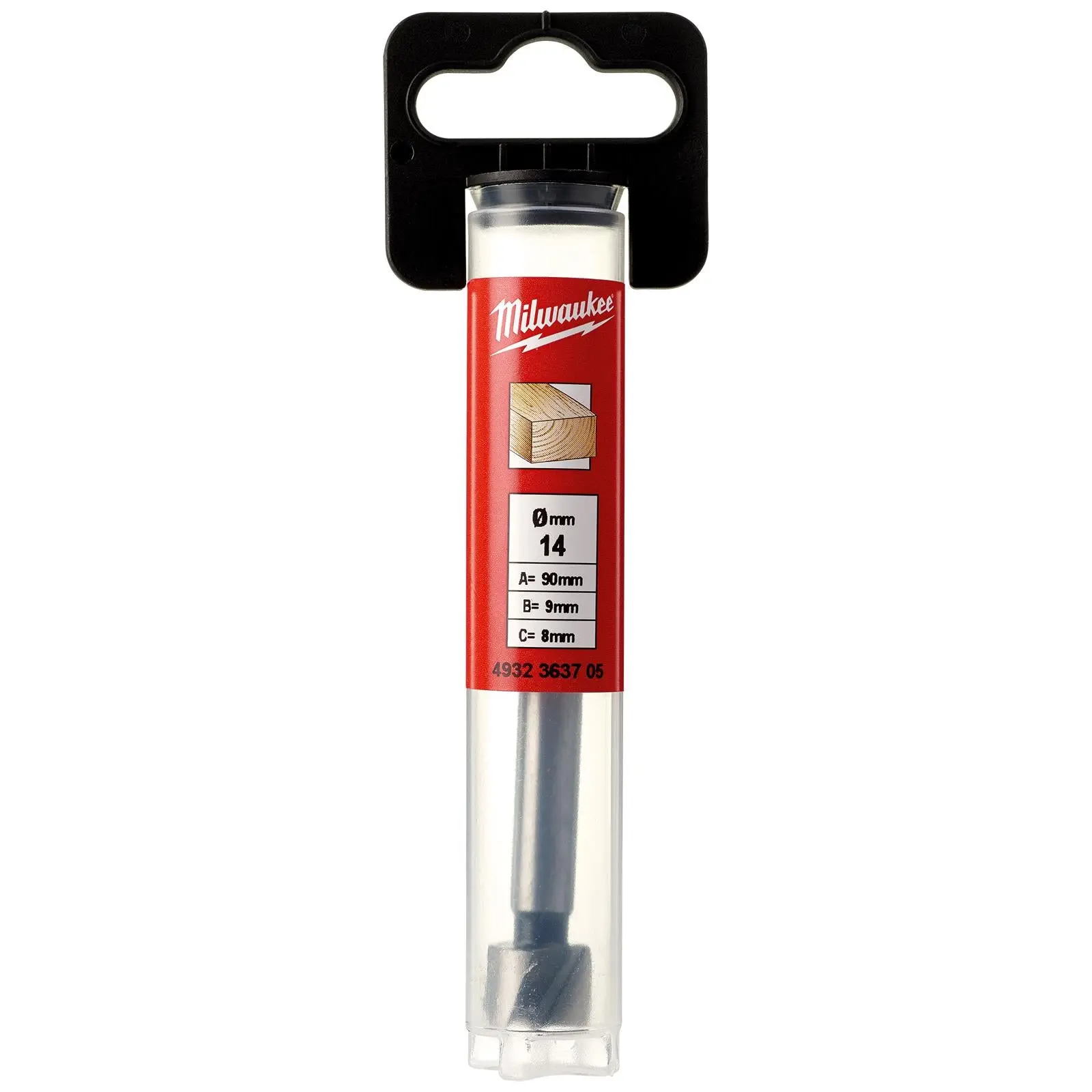 Milwaukee Forstner Wood Drill Bits 9.5mm Round Shank 90mm Long 50mm Working Length - Image 19