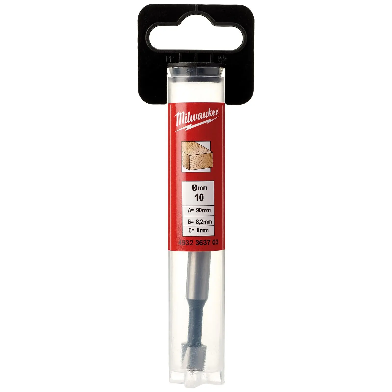 Milwaukee Forstner Wood Drill Bits 9.5mm Round Shank 90mm Long 50mm Working Length - Image 34