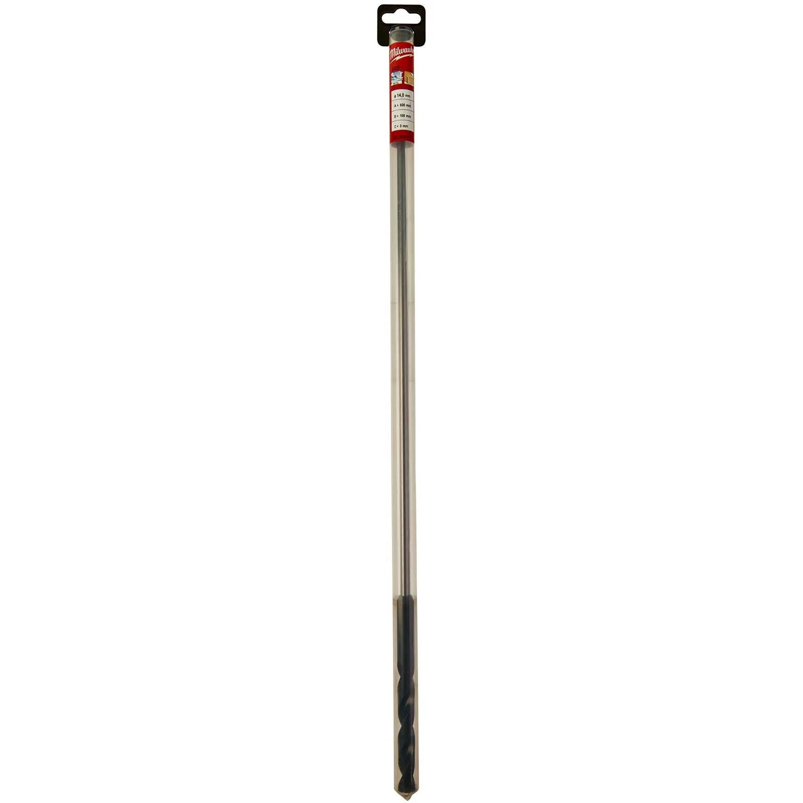 Milwaukee HSS Cable Drill Bit Wood Plasterboard Metal Channel 14 x 600mm - Image 2