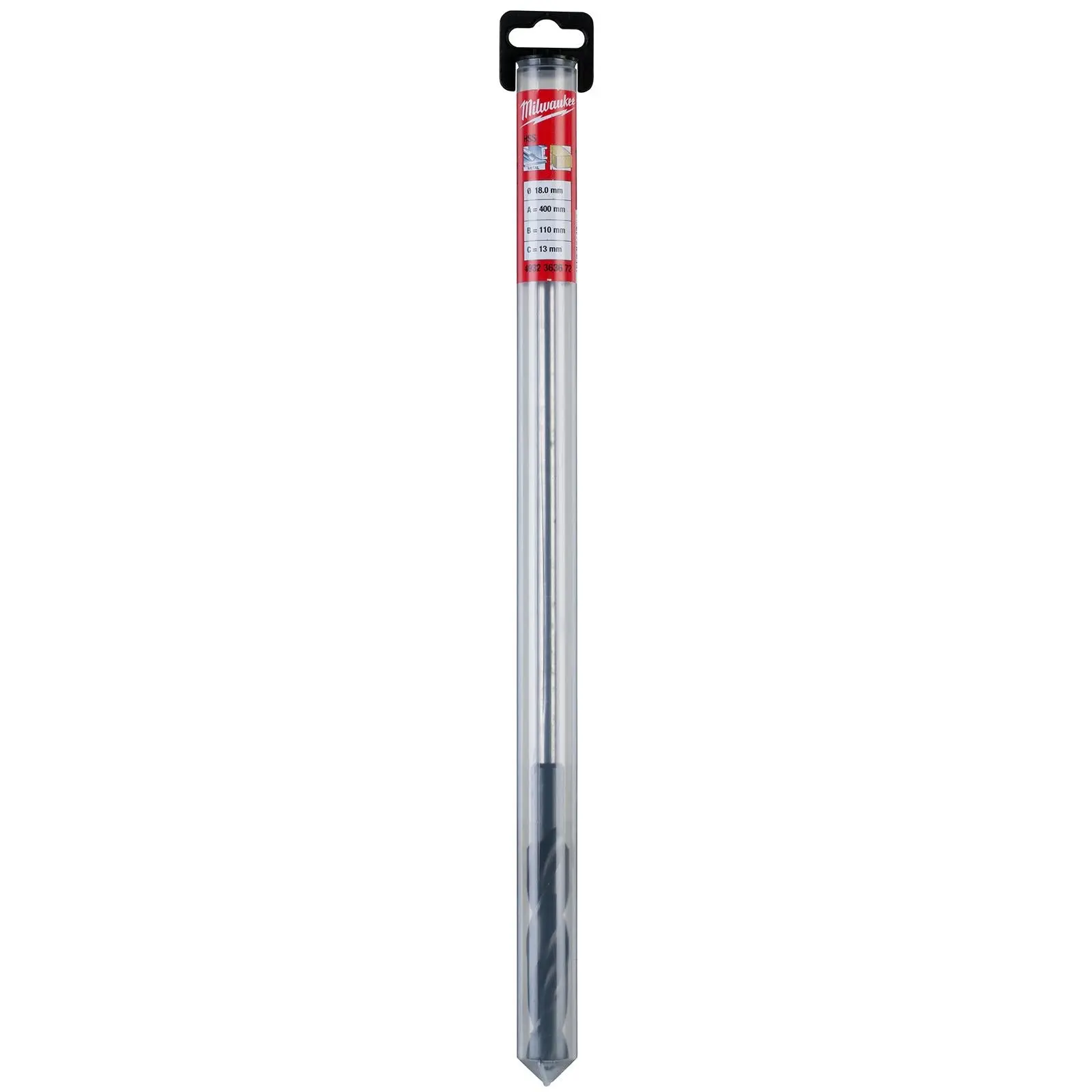 Milwaukee HSS Cable Drill Bit Wood Plasterboard Metal Channel 18 x 400mm - Image 2
