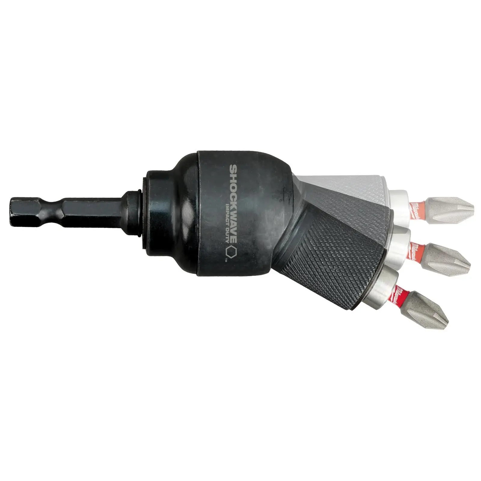 Milwaukee Impact Knuckle Universal Joint Offset Attachment 1/4" Hex 11 Piece SHOCKWAVE - Image 3