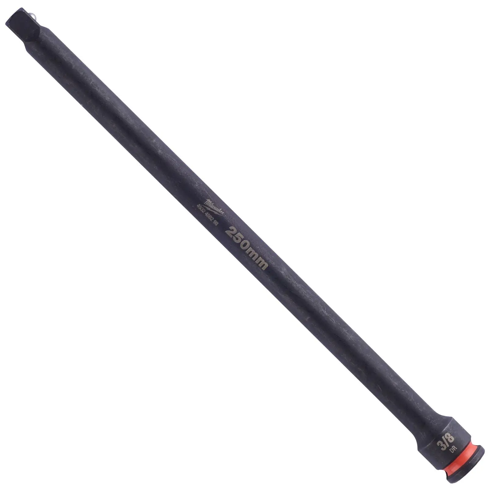 Milwaukee Impact Socket Extension Bar 250mm 3/8" Drive SHOCKWAVE Impact Duty