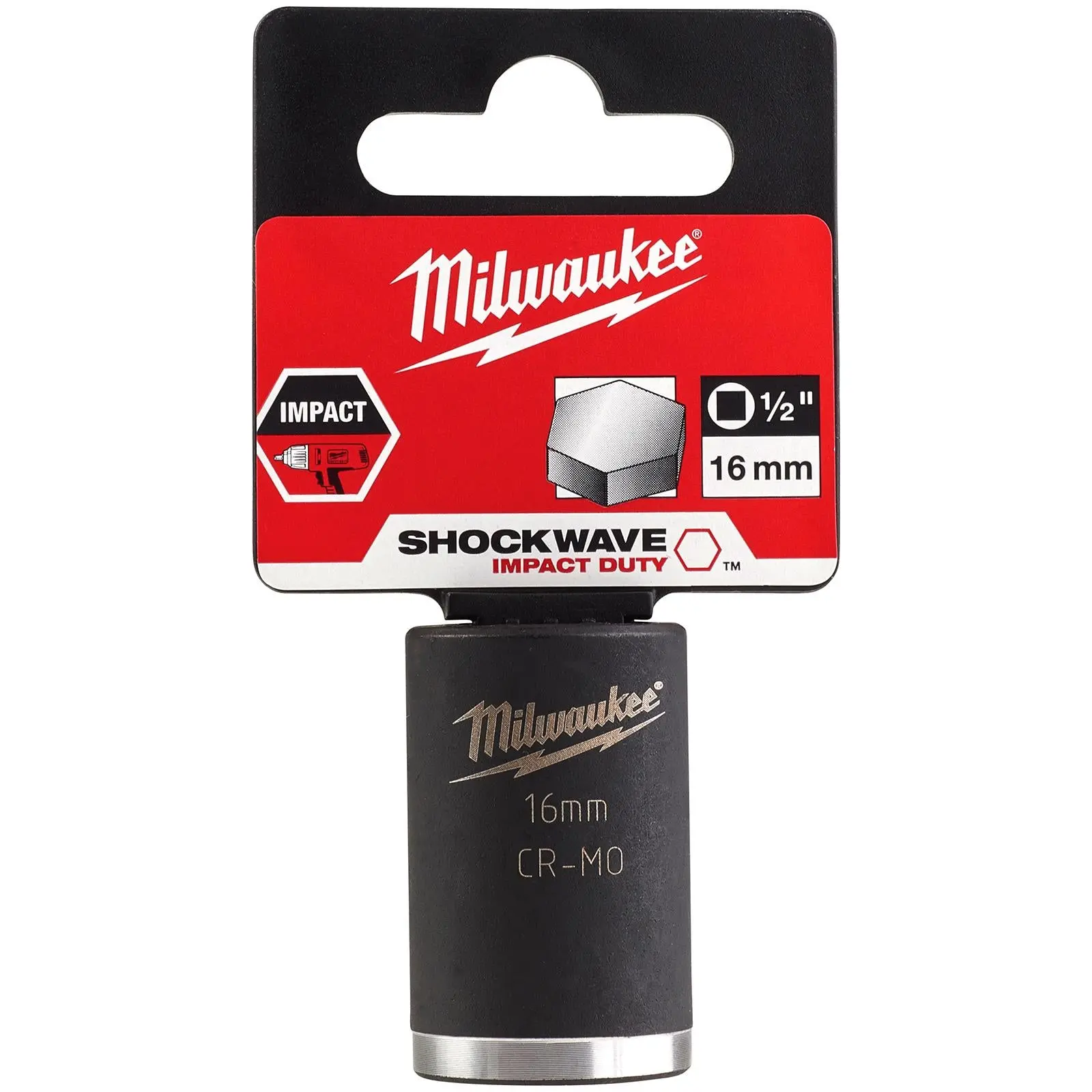 Milwaukee Impact Sockets 1/2" Drive Shockwave Impact Duty - Image 36