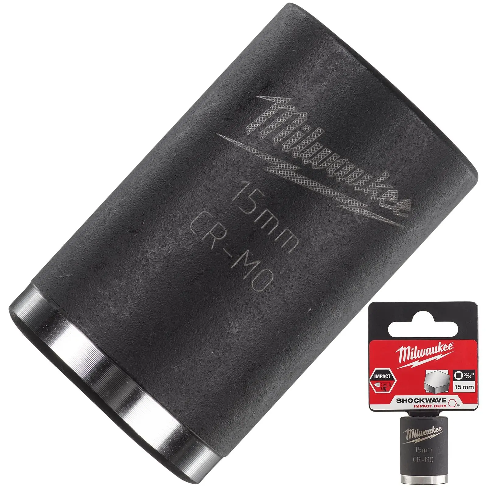 Milwaukee Impact Sockets 3/8" Drive Shockwave Impact Duty - Image 25