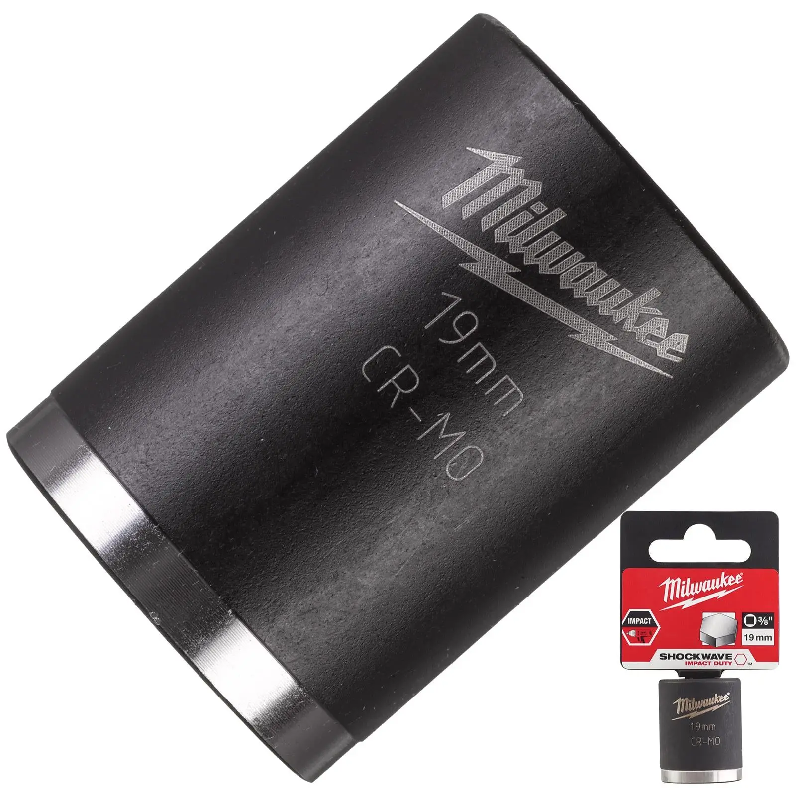 Milwaukee Impact Sockets 3/8" Drive Shockwave Impact Duty - Image 28