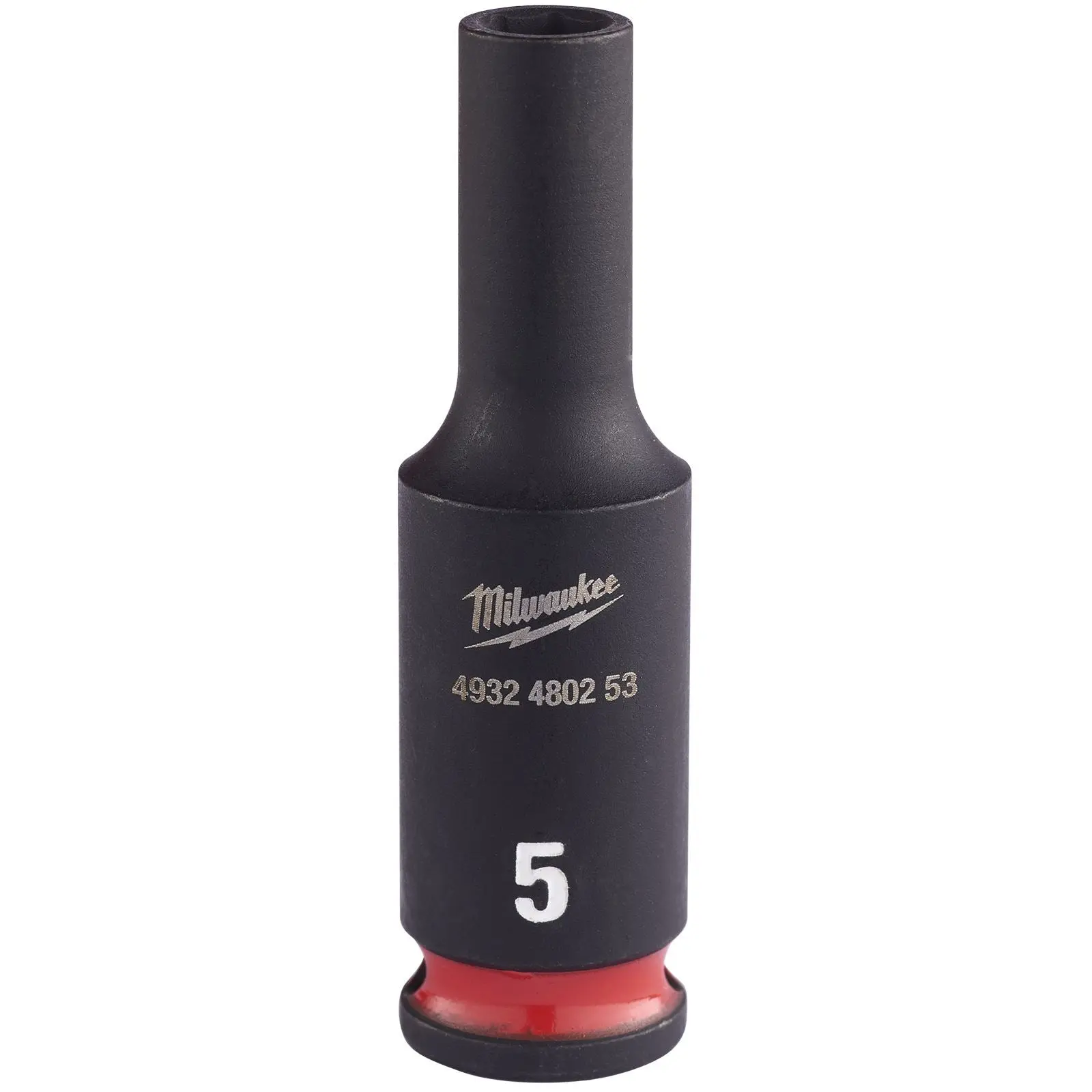 Milwaukee Impact Sockets Deep 1/4" Drive 4-13mm SHOCKWAVE Impact Duty - Image 3