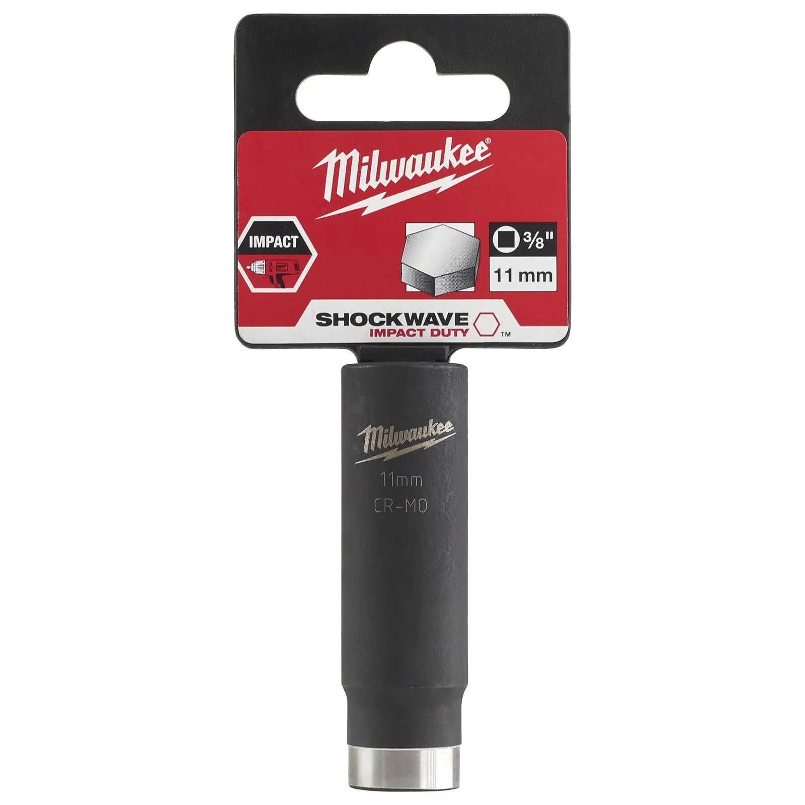 Milwaukee Impact Sockets Deep 3/8" Drive Shockwave Impact Duty - Image 20