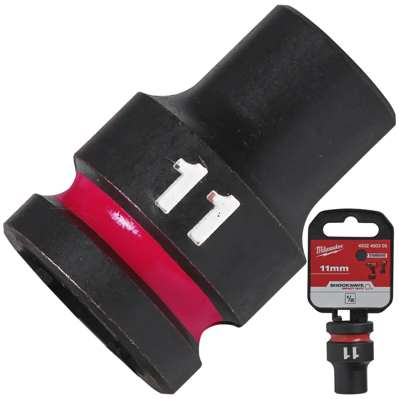 Milwaukee Impact Sockets Standard 1/2" Drive 8-32mm SHOCKWAVE Impact Duty - Image 19