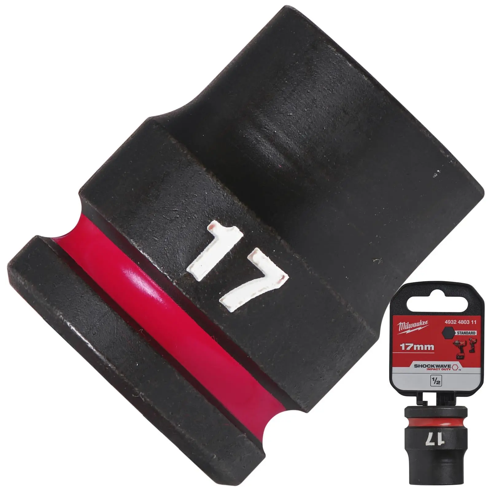 Milwaukee Impact Sockets Standard 1/2" Drive 8-32mm SHOCKWAVE Impact Duty - Image 28