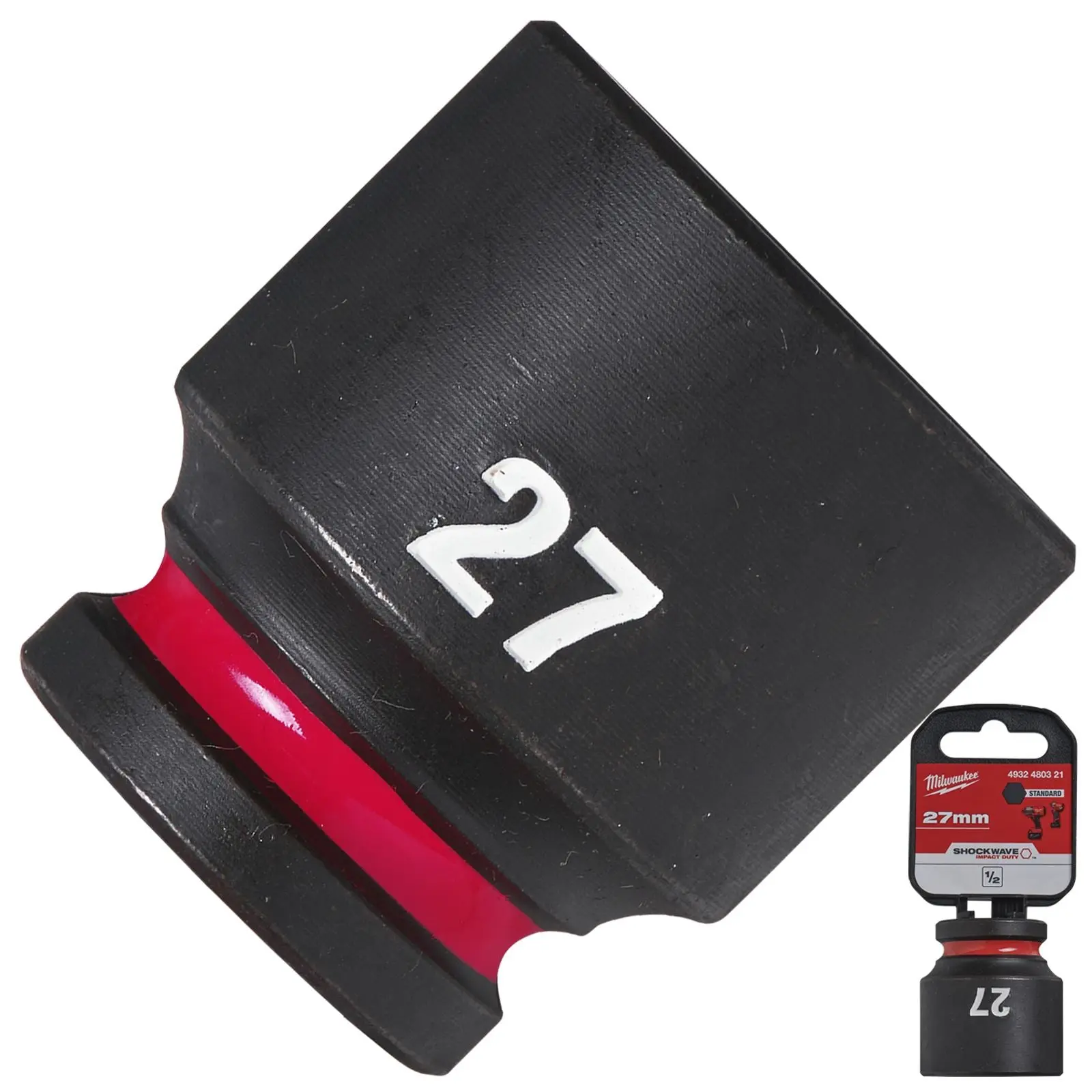 Milwaukee Impact Sockets Standard 1/2" Drive 8-32mm SHOCKWAVE Impact Duty - Image 40