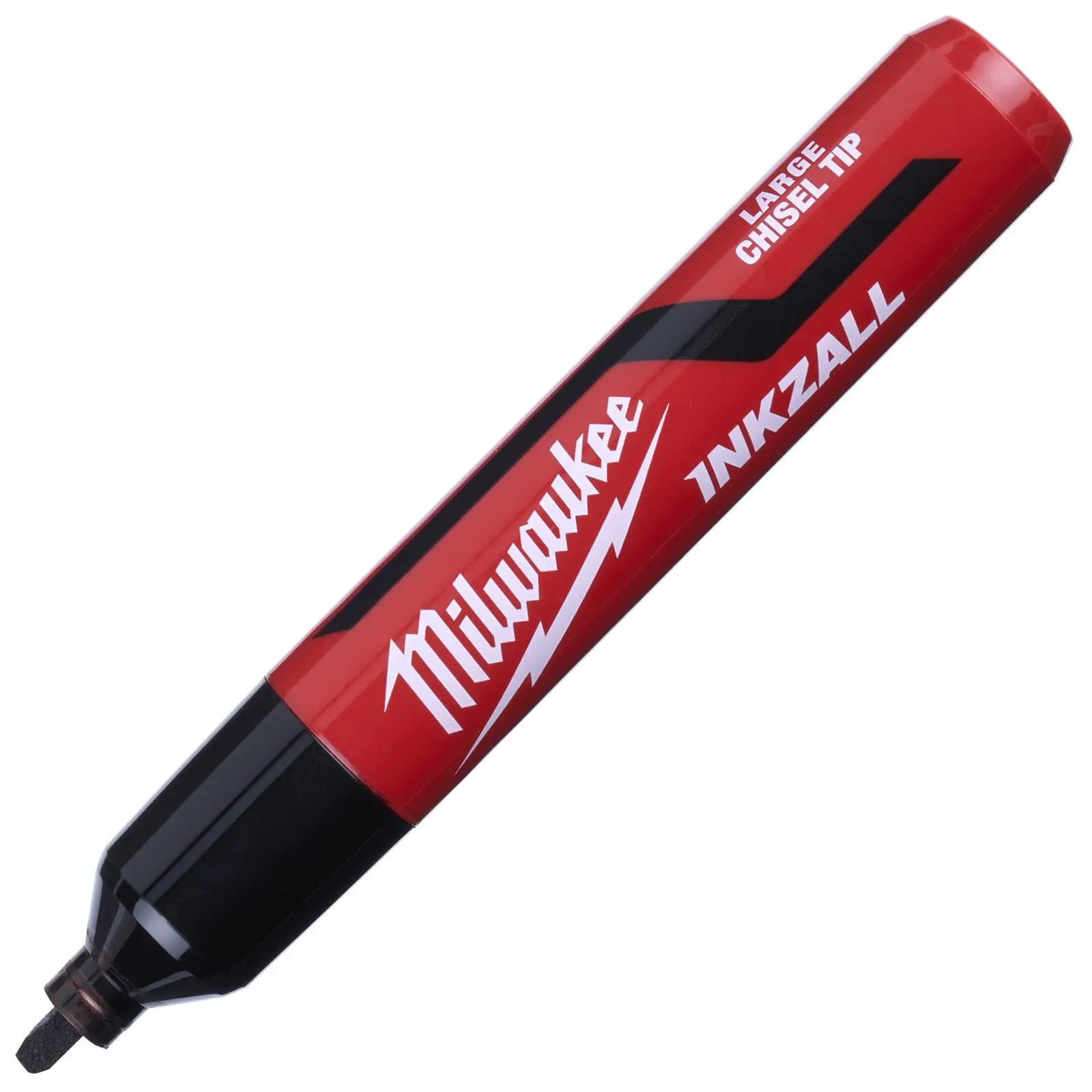 Milwaukee INKZALL Chisel Tip Marker Pen 3 Piece Black - Image 3