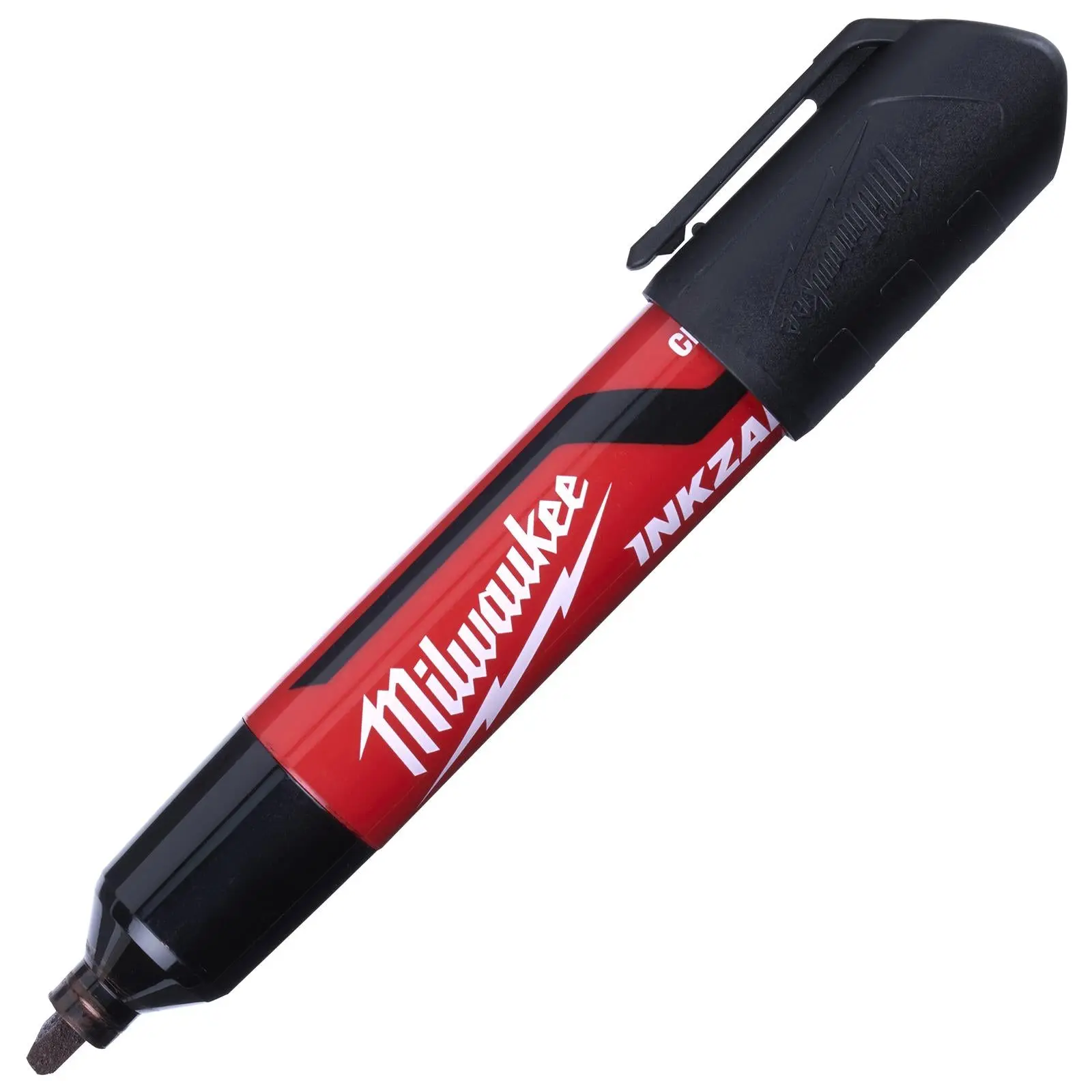 Milwaukee INKZALL Chisel Tip Marker Pen 3 Piece Black - Image 4