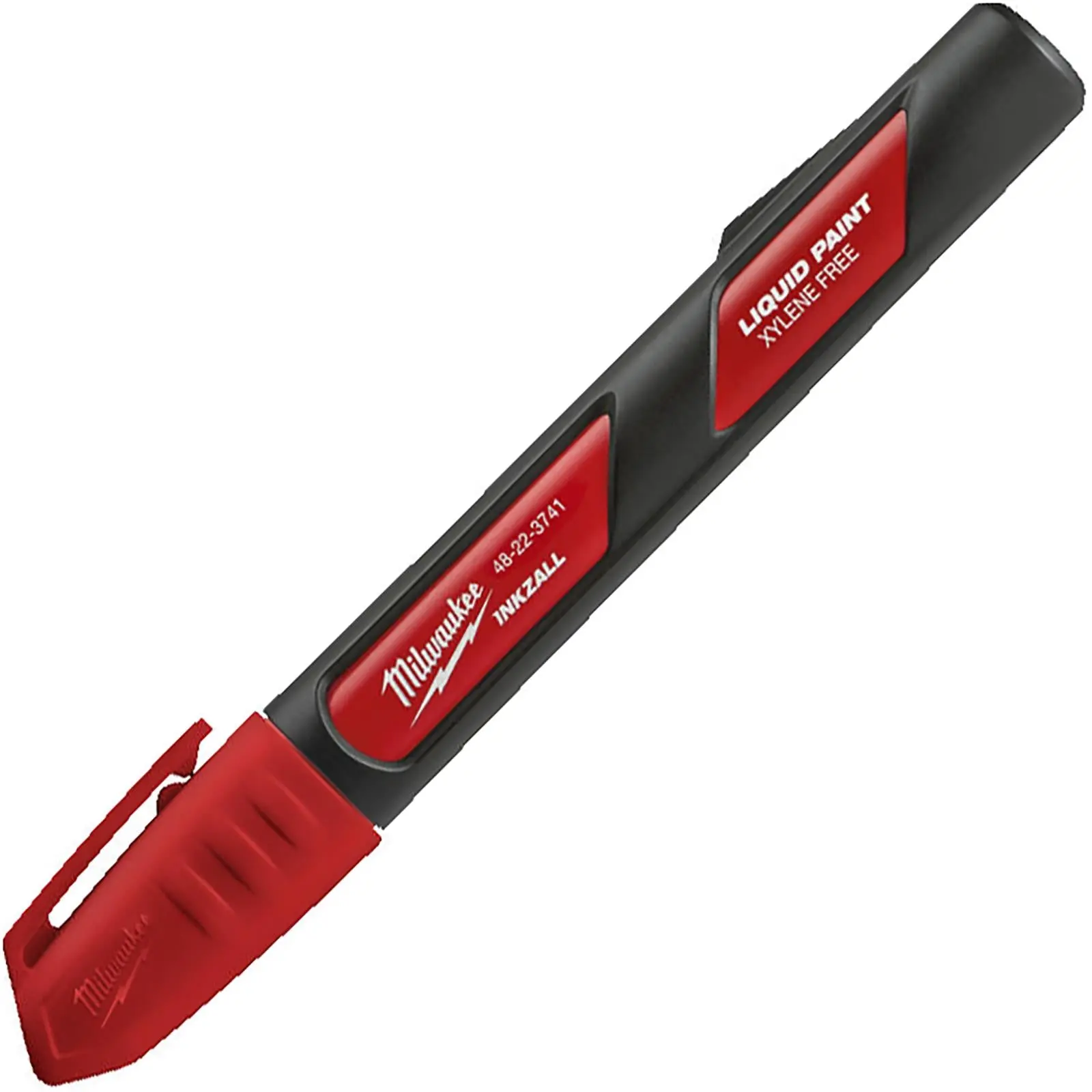 Milwaukee INKZALL Liquid Paint Marker Pen Red - Image 2