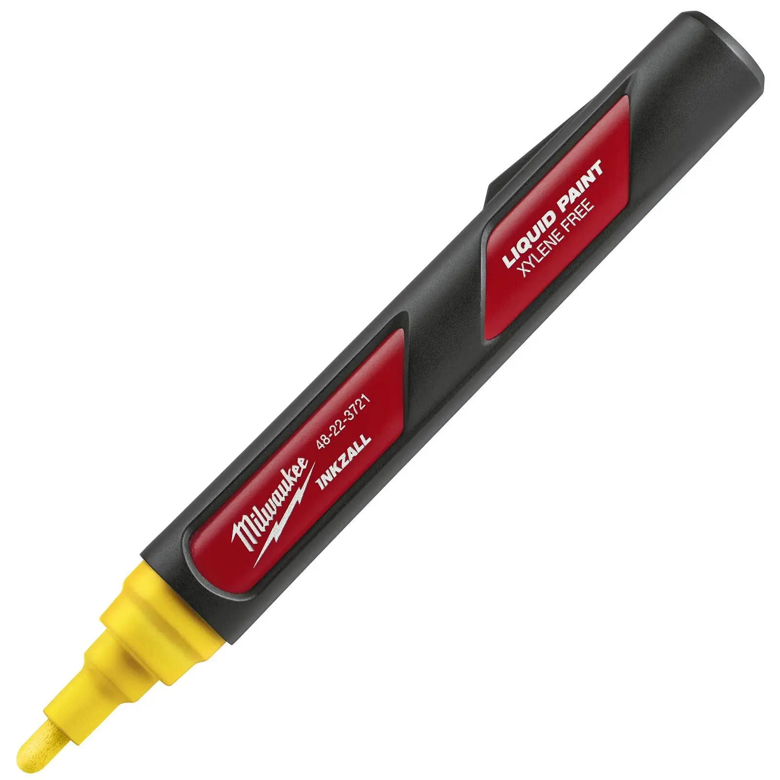 Milwaukee INKZALL Liquid Paint Marker Pen Yellow - Image 4