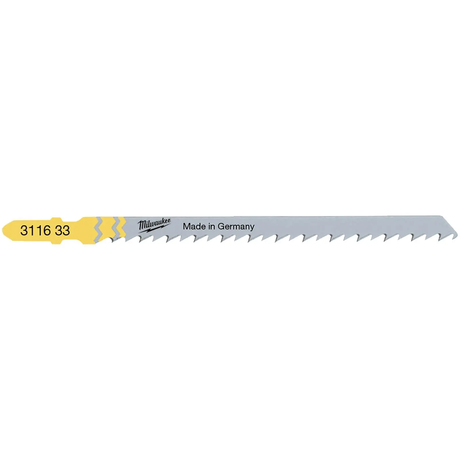 Milwaukee Jigsaw Blades Wood Plastic Fast Cut Blades 105mm x 4mm T344D 5 Pieces - Image 2