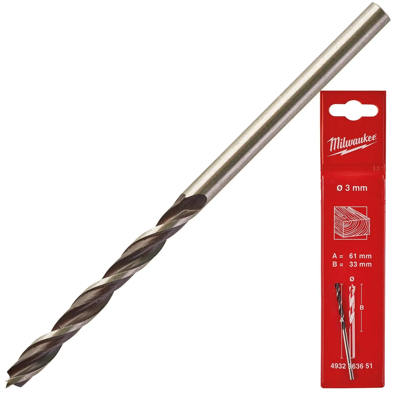 Milwaukee Lip and Spur Brad Point Wood Drill Bits - Image 38