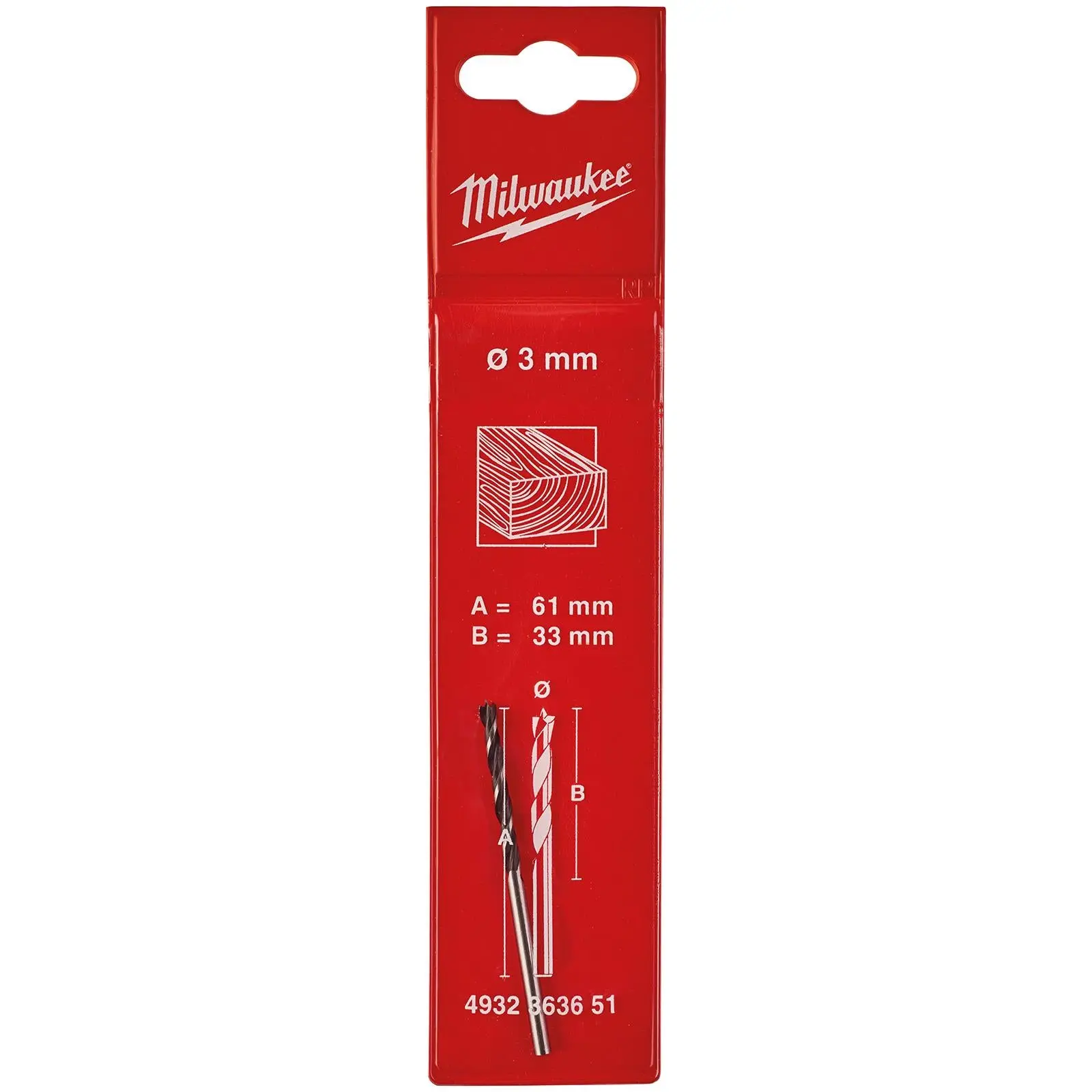 Milwaukee Lip and Spur Brad Point Wood Drill Bits - Image 39
