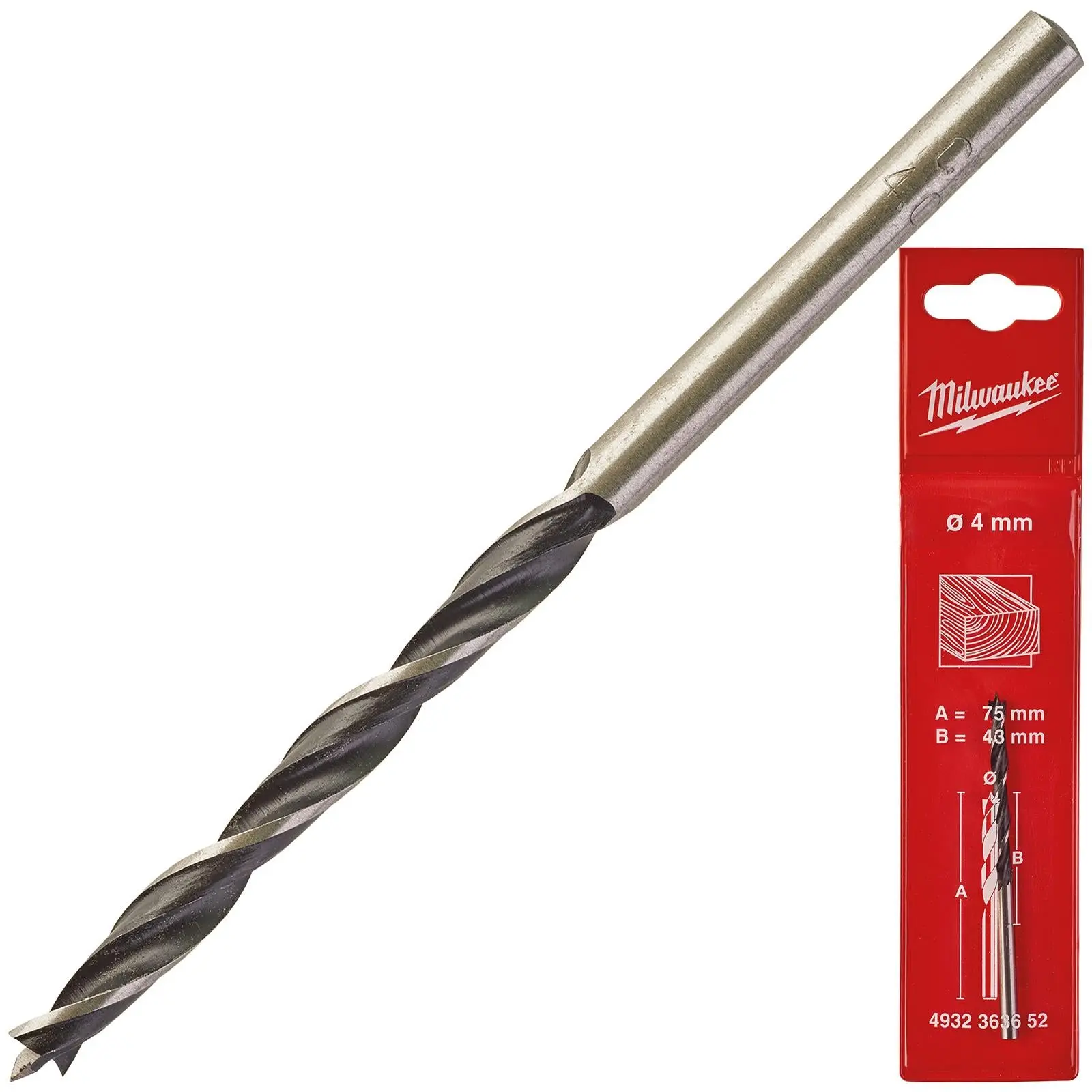 Milwaukee Lip and Spur Brad Point Wood Drill Bits - Image 44