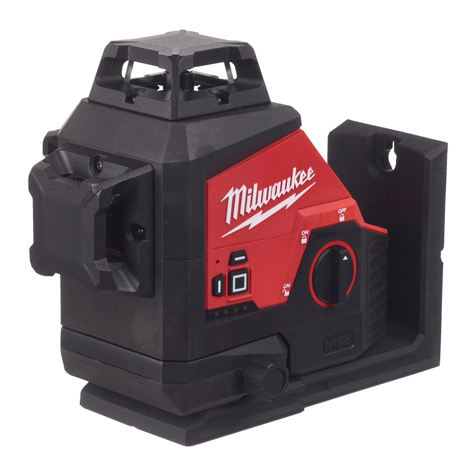 Milwaukee M12 12V 360° 3 Plane Laser Level in Kitbox Bare Unit M123PL-0C