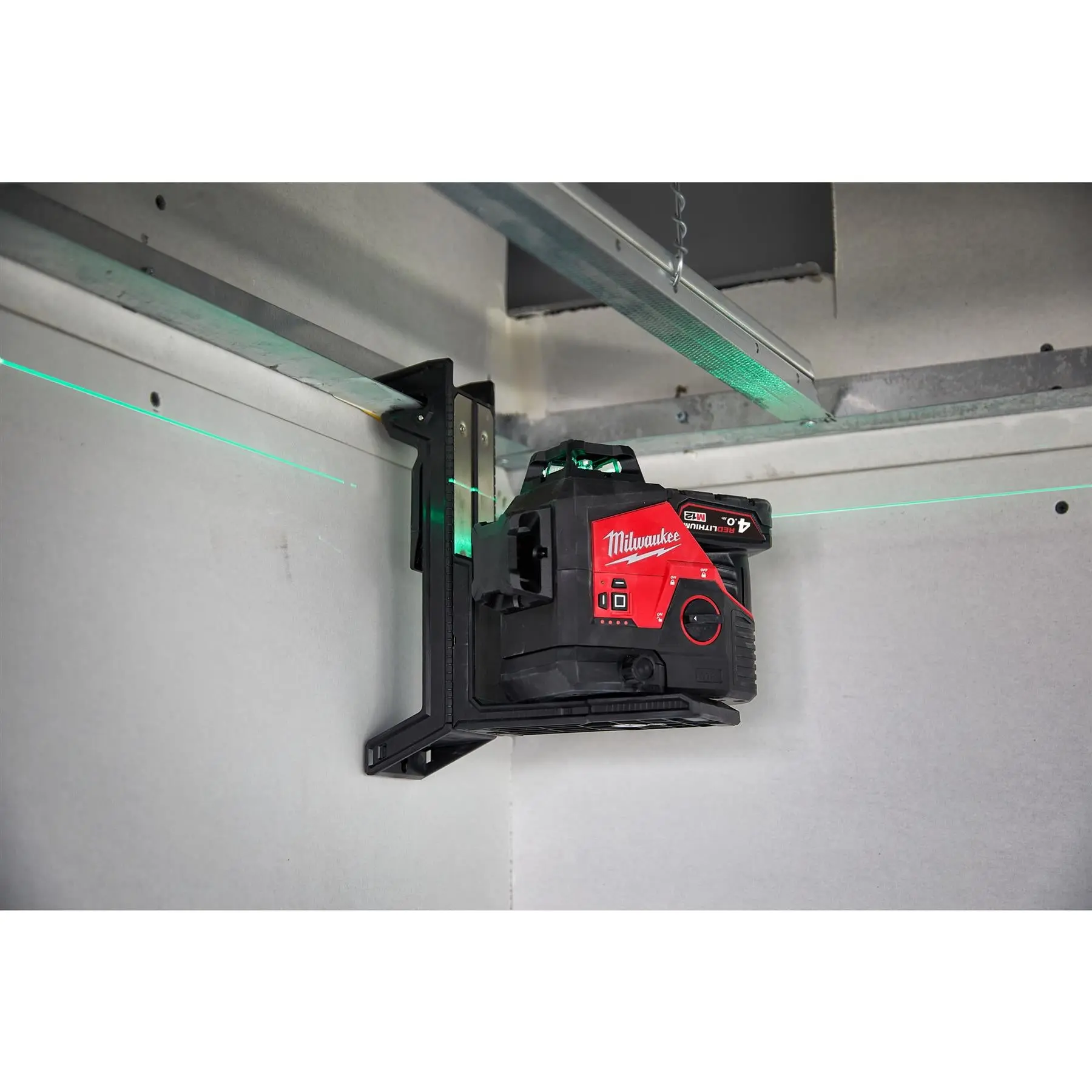 Milwaukee M12 12V 360° 3 Plane Laser Level in Kitbox Bare Unit M123PL-0C - Image 7