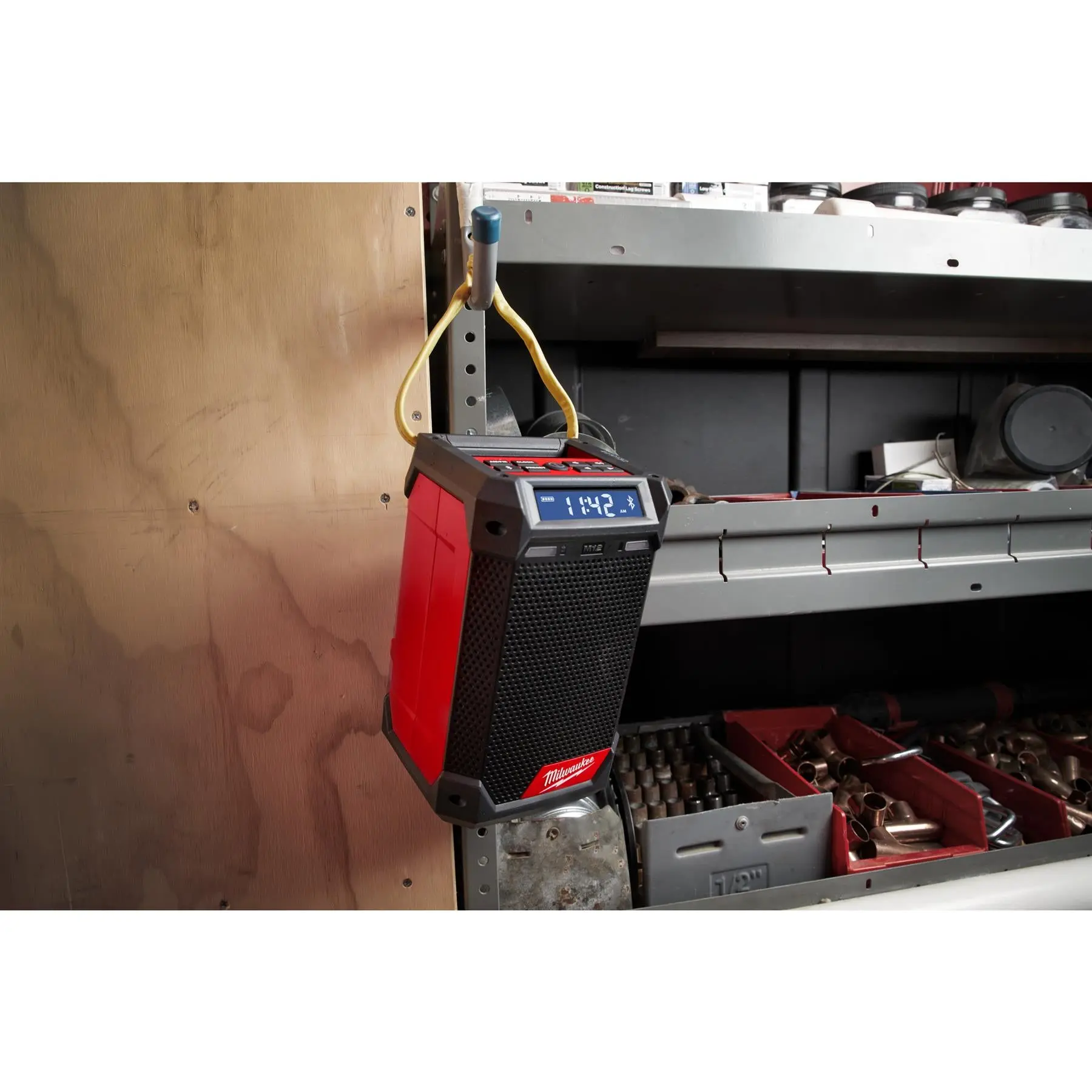 Milwaukee M12 12V Cordless Radio and Charger DAB+ Bare Unit M12RCDAB+-0 - Image 13