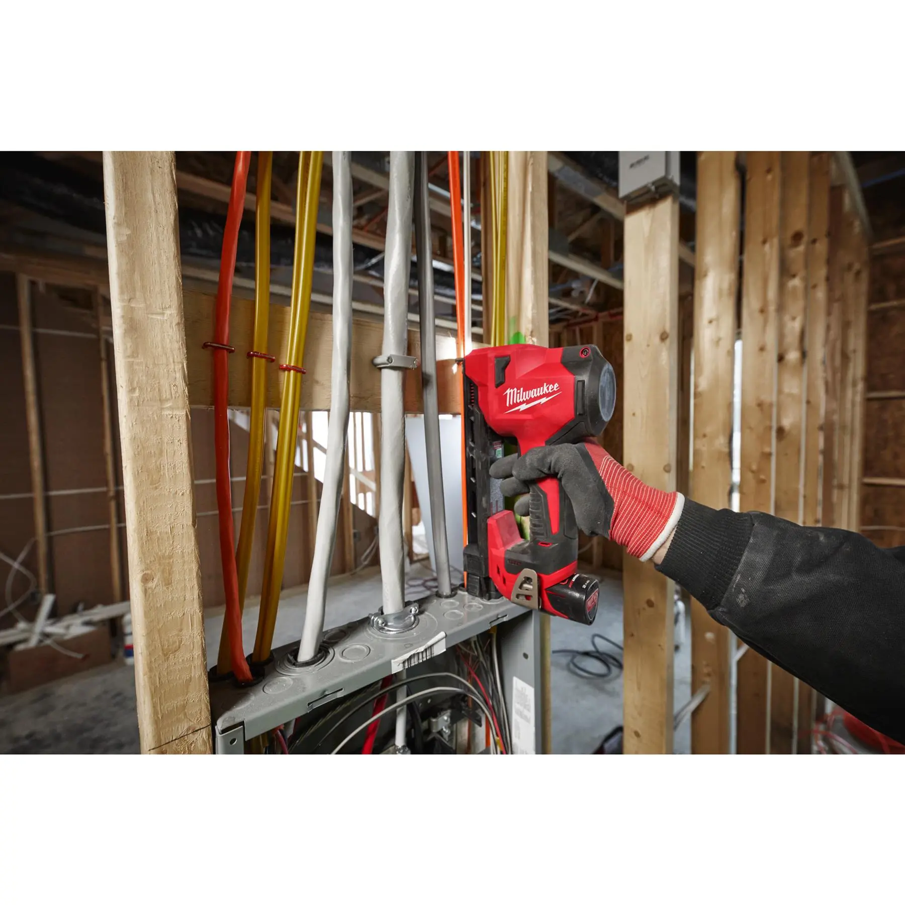 Milwaukee M12 12V Sub Compact Cordless Cable Stapler Bare Unit M12BCST-0 - Image 7