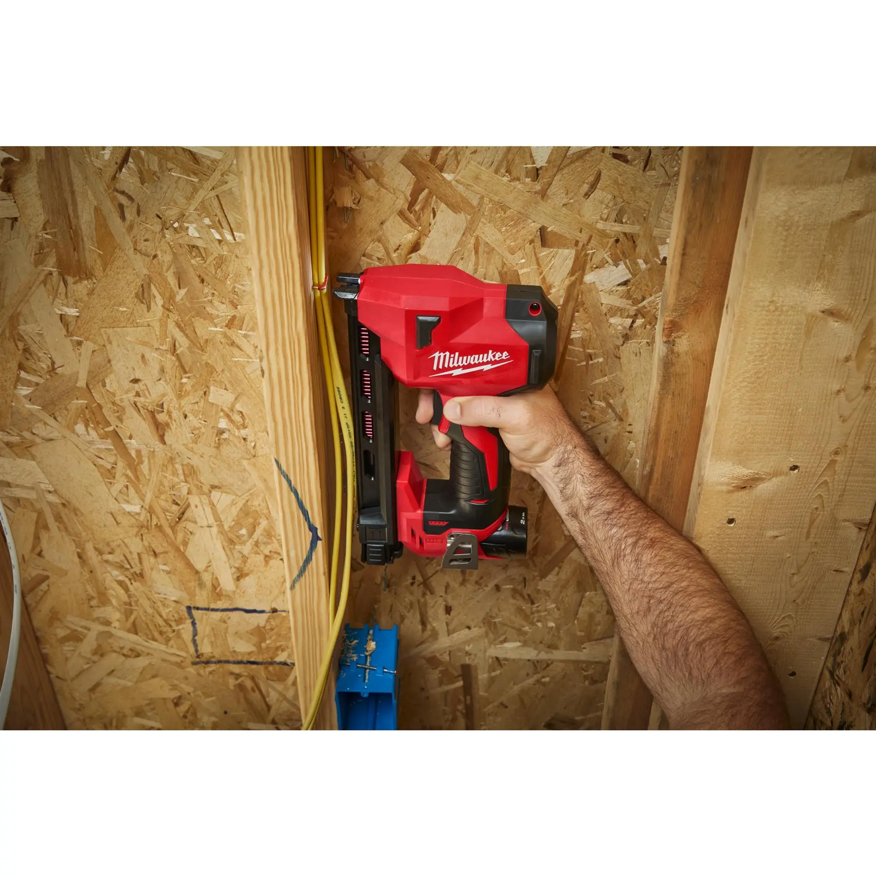 Milwaukee M12 12V Sub Compact Cordless Cable Stapler Bare Unit M12BCST-0 - Image 9