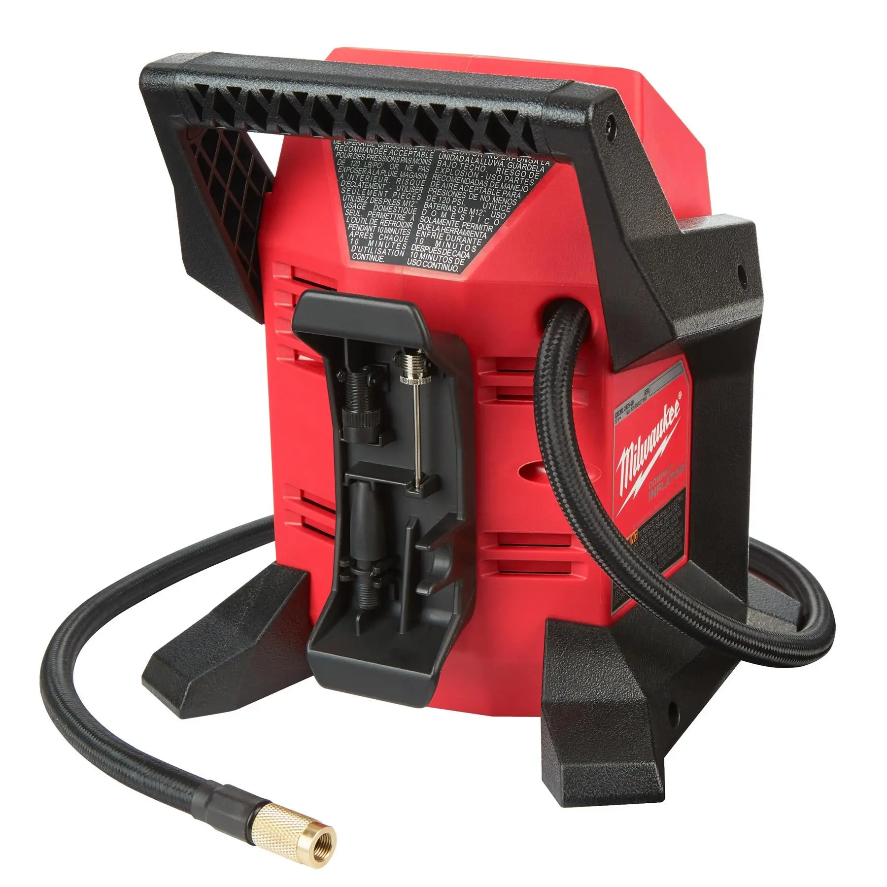 Milwaukee M12 12V Sub Compact Cordless Inflator Bare Unit M12BI-0 - Image 6