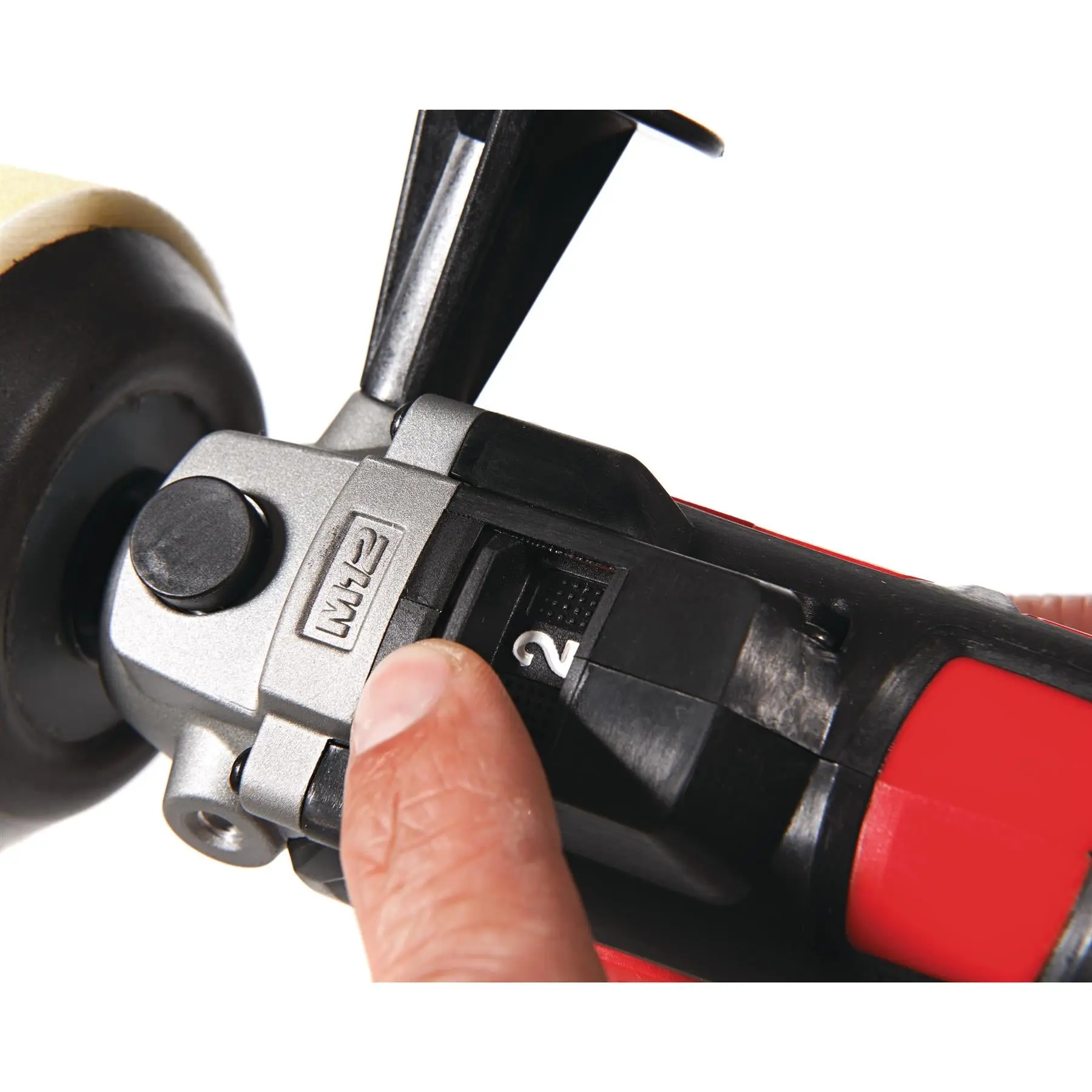 Milwaukee M12 12V Sub Compact Cordless Polisher Sander Bare Unit M12BPS-0 - Image 8
