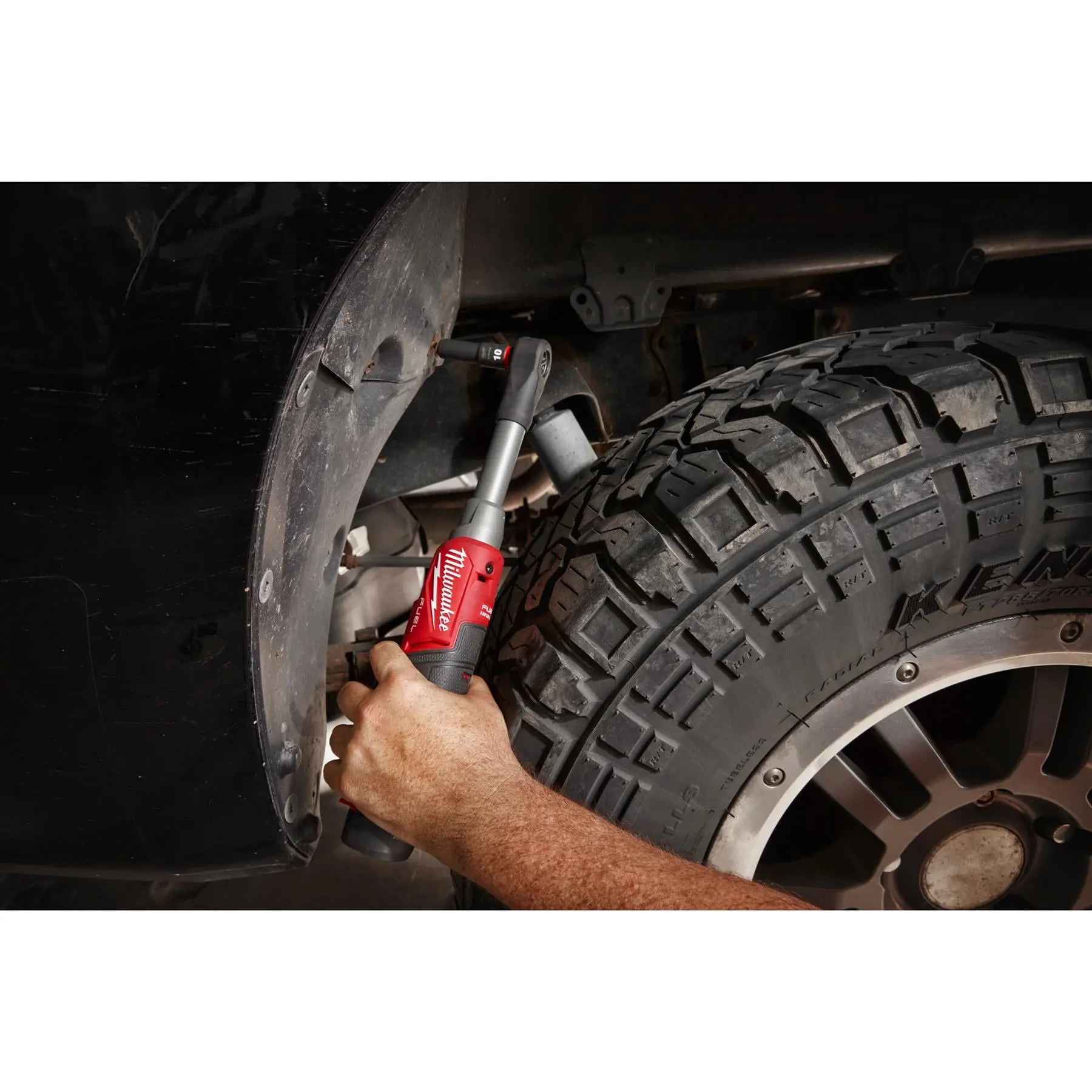 Milwaukee M12 Fuel 12V 3/8" Drive Cordless Extended Reach High Speed Ratchet Bare Unit M12FHIR38LR-0 - Image 11