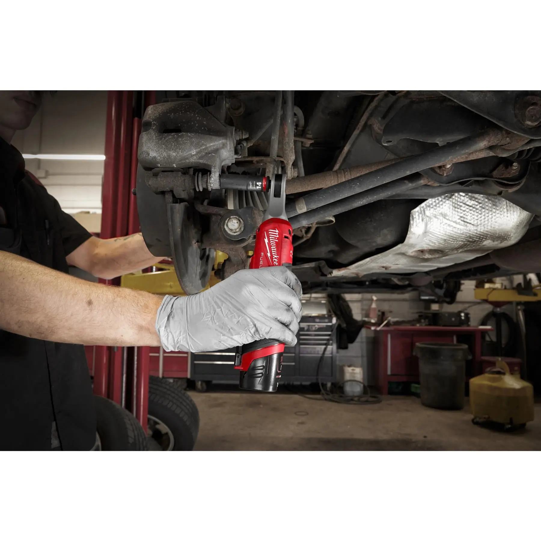 Milwaukee M12 Fuel 12V 3/8" Drive Cordless High Speed Ratchet Bare Unit M12FHIR38-0 - Image 11