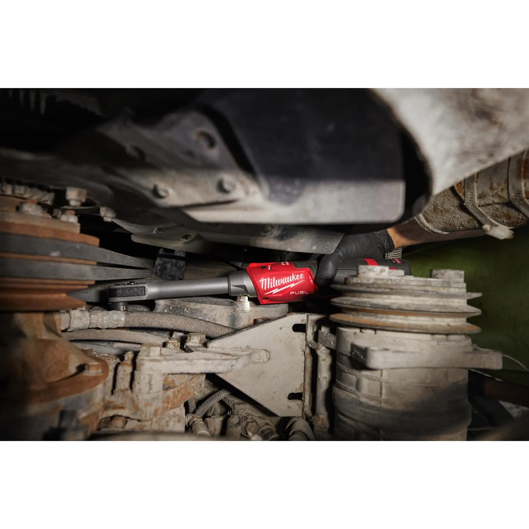 Milwaukee M12 Fuel 12V Cordless Insider Pass-Through Ratchet Bare Unit M12FPTR-0 - Image 10