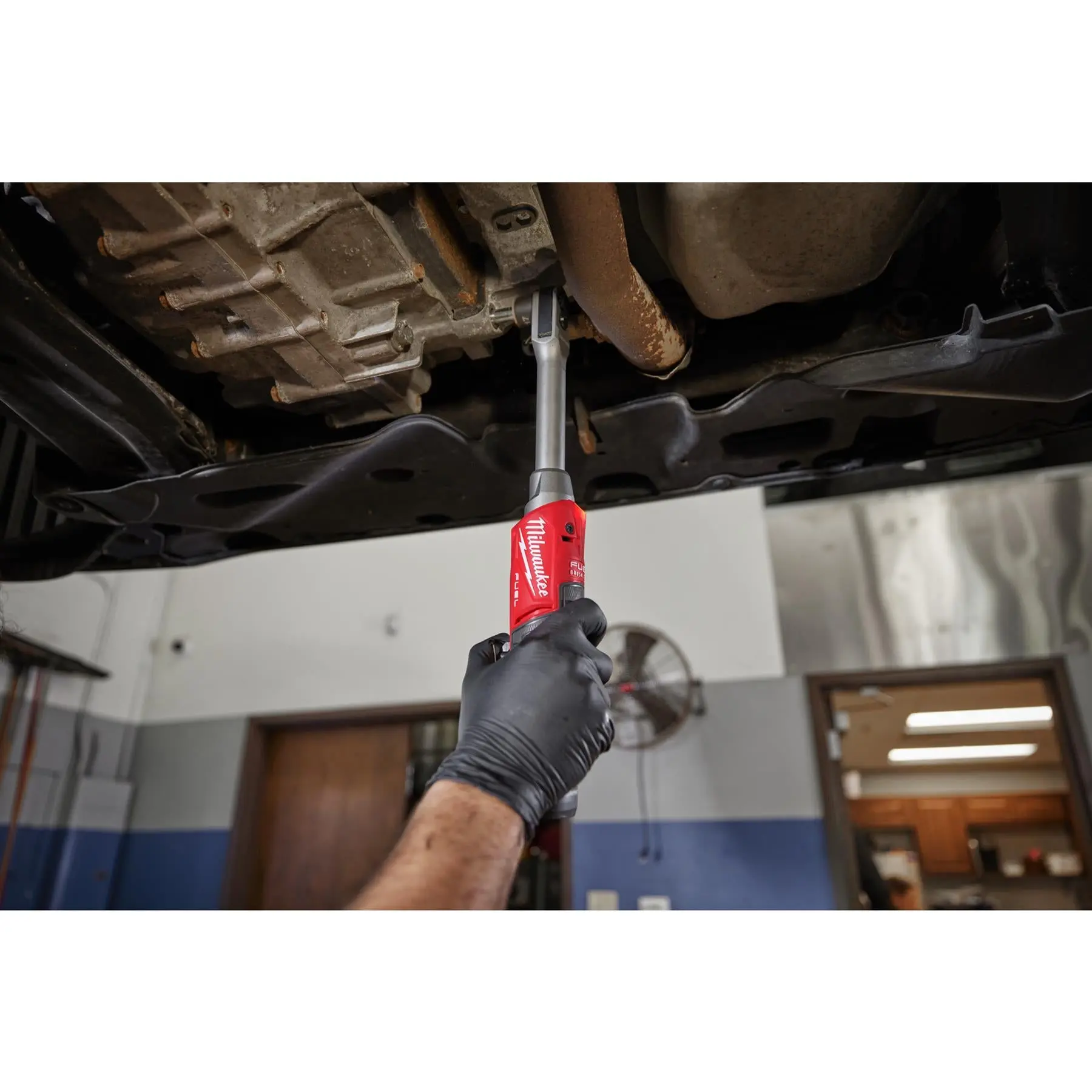 Milwaukee M12 Fuel 12V Cordless Insider Pass-Through Ratchet Bare Unit M12FPTR-0 - Image 14