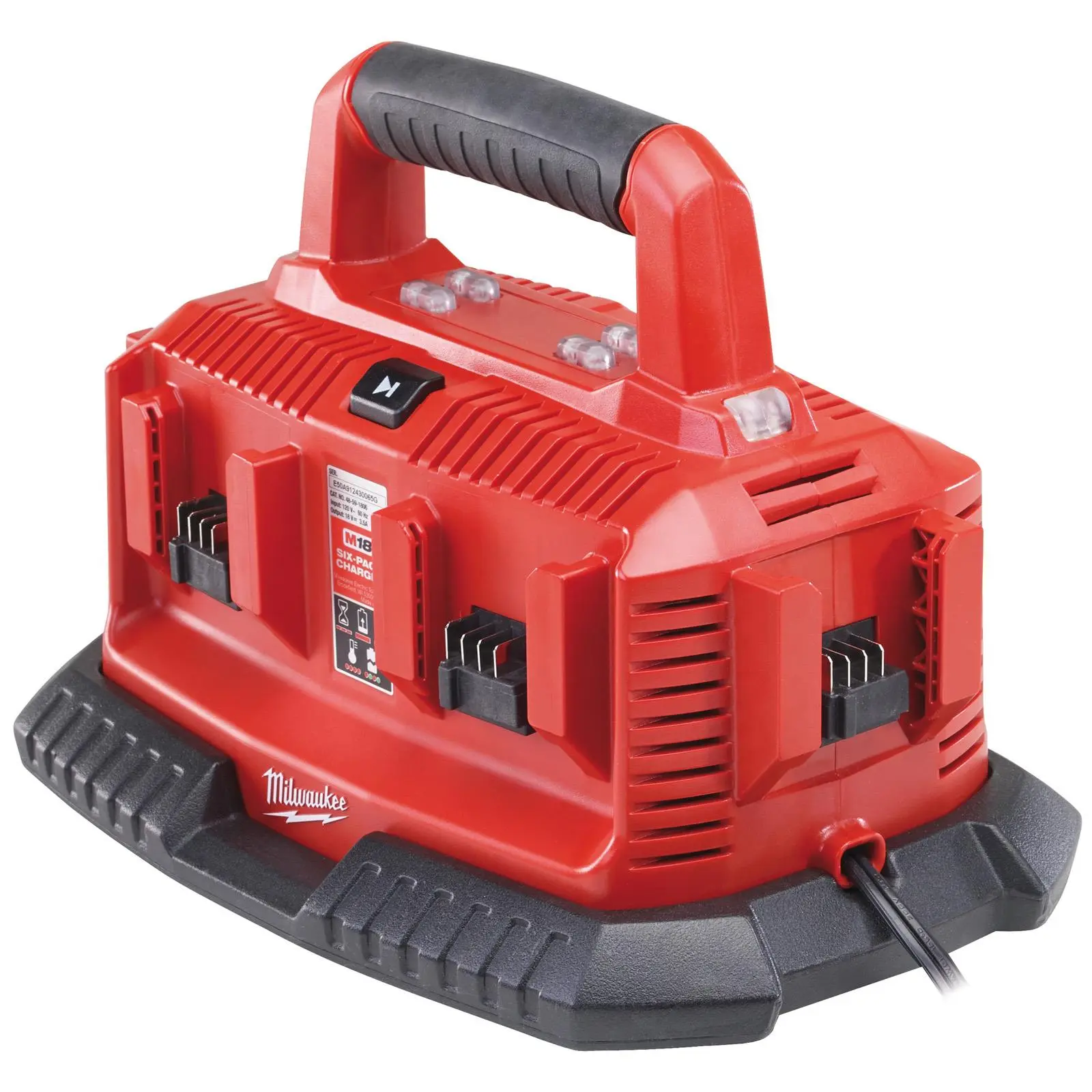 Milwaukee M14-M18 Multibay Battery Charger 240V GB M1418C6 - Image 3