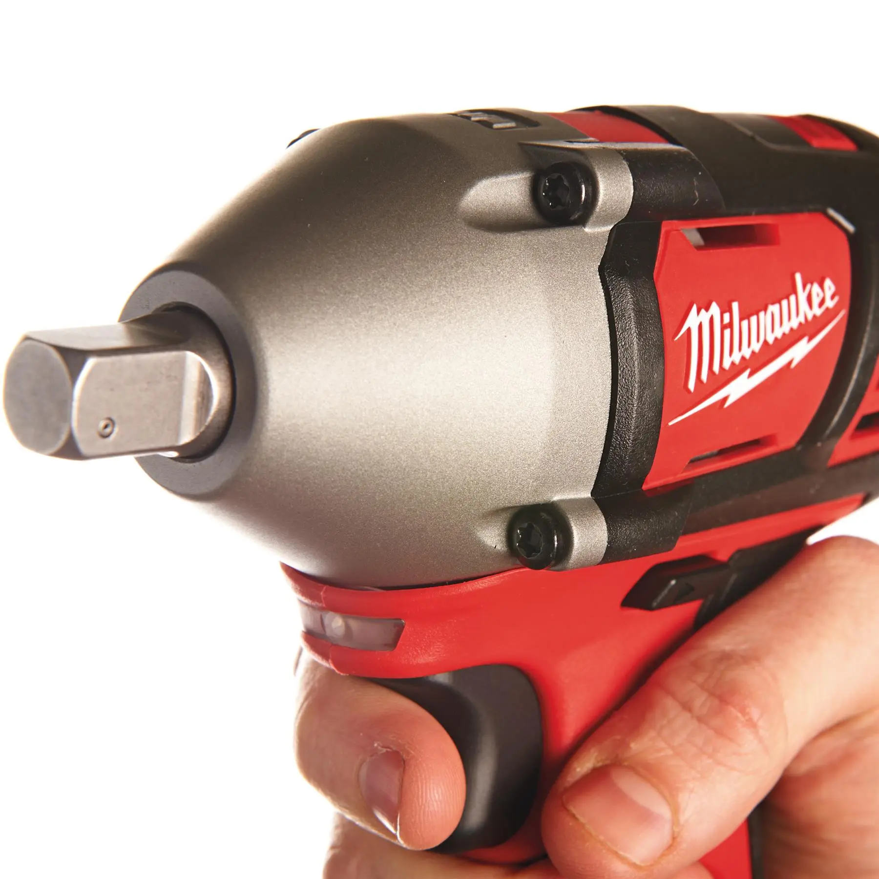 Milwaukee M18 18V 1/2" Impact Wrench Compact Cordless Bare Unit M18BIW12-0 - Image 3