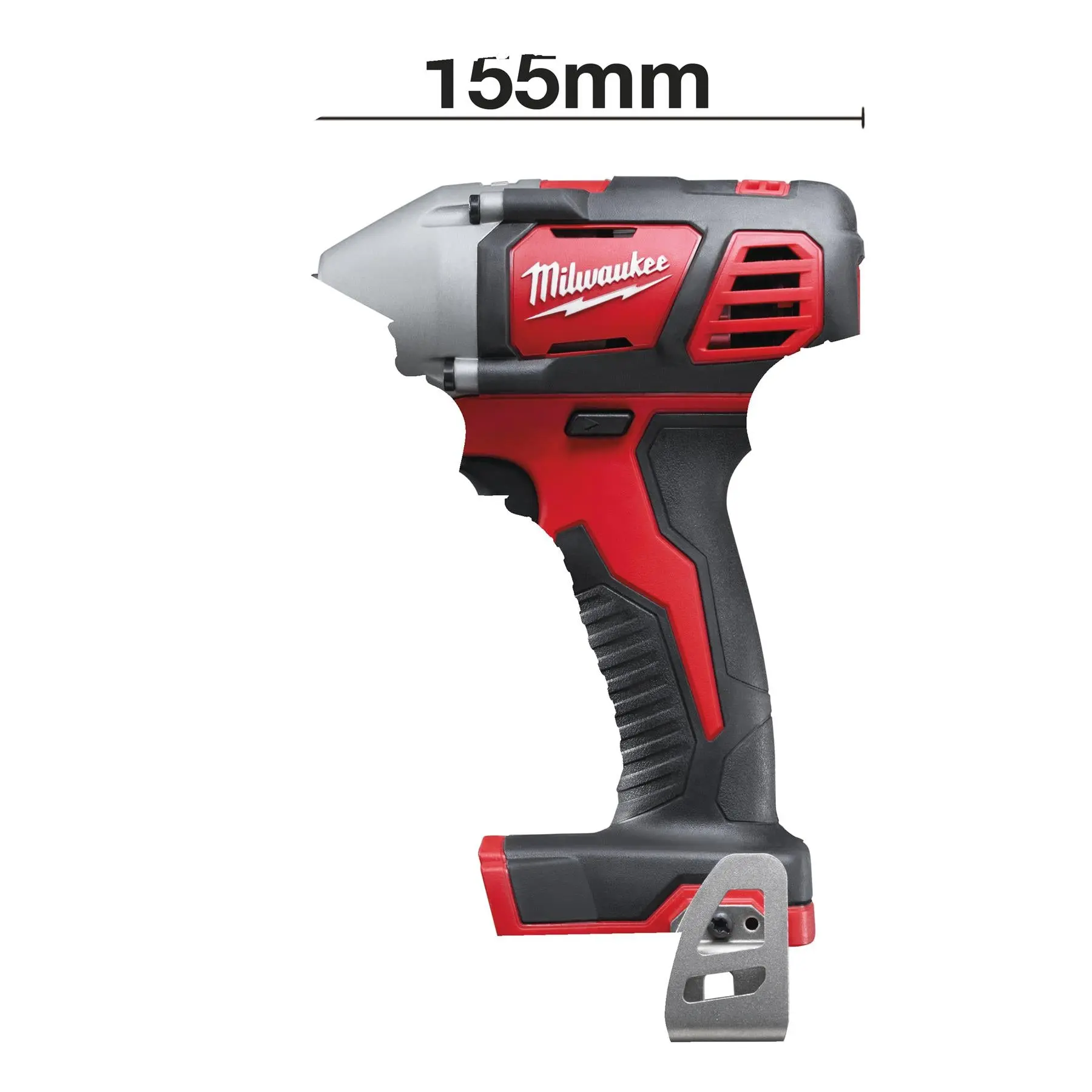Milwaukee M18 18V 1/2" Impact Wrench Compact Cordless Bare Unit M18BIW12-0 - Image 4