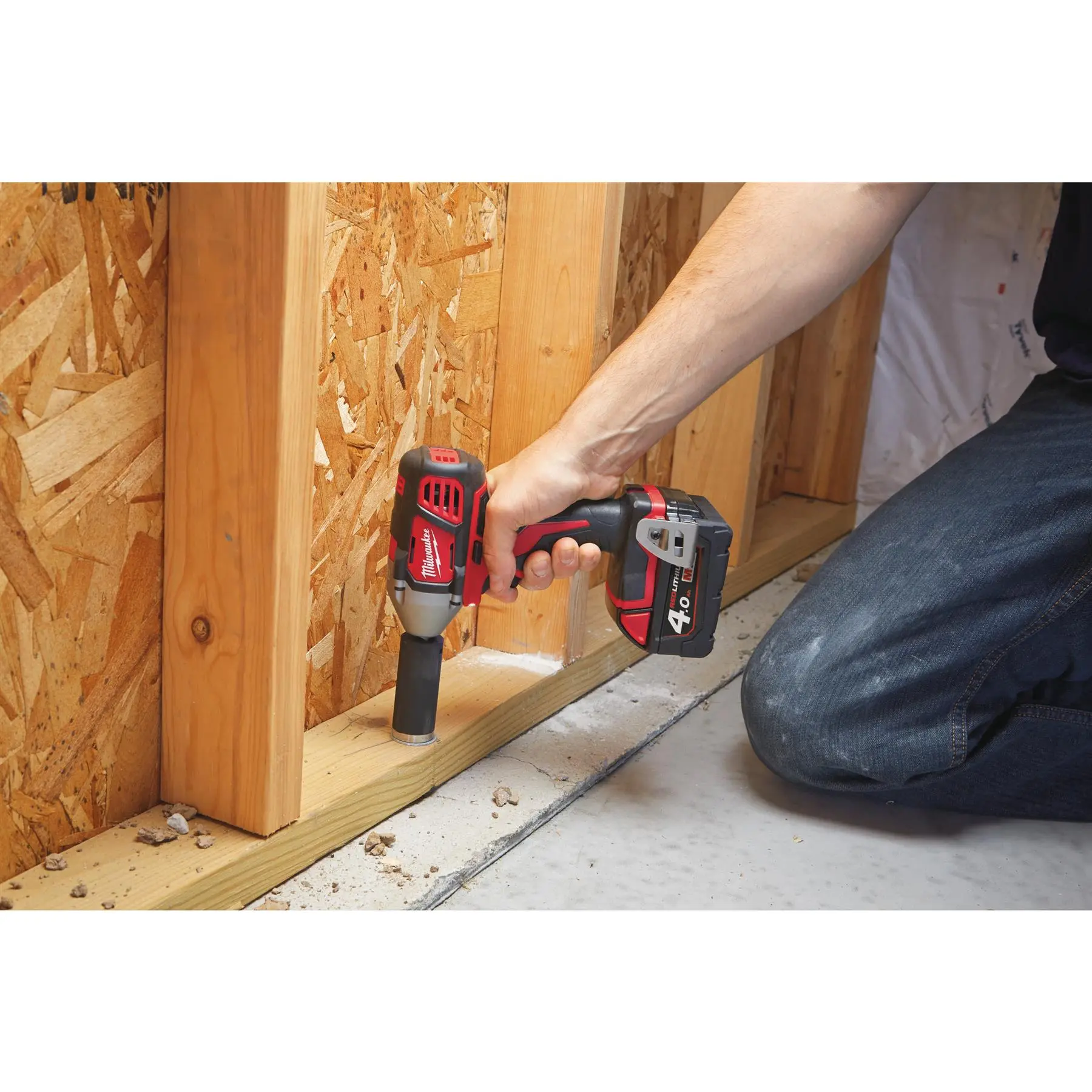 Milwaukee M18 18V 1/2" Impact Wrench Compact Cordless Bare Unit M18BIW12-0 - Image 5