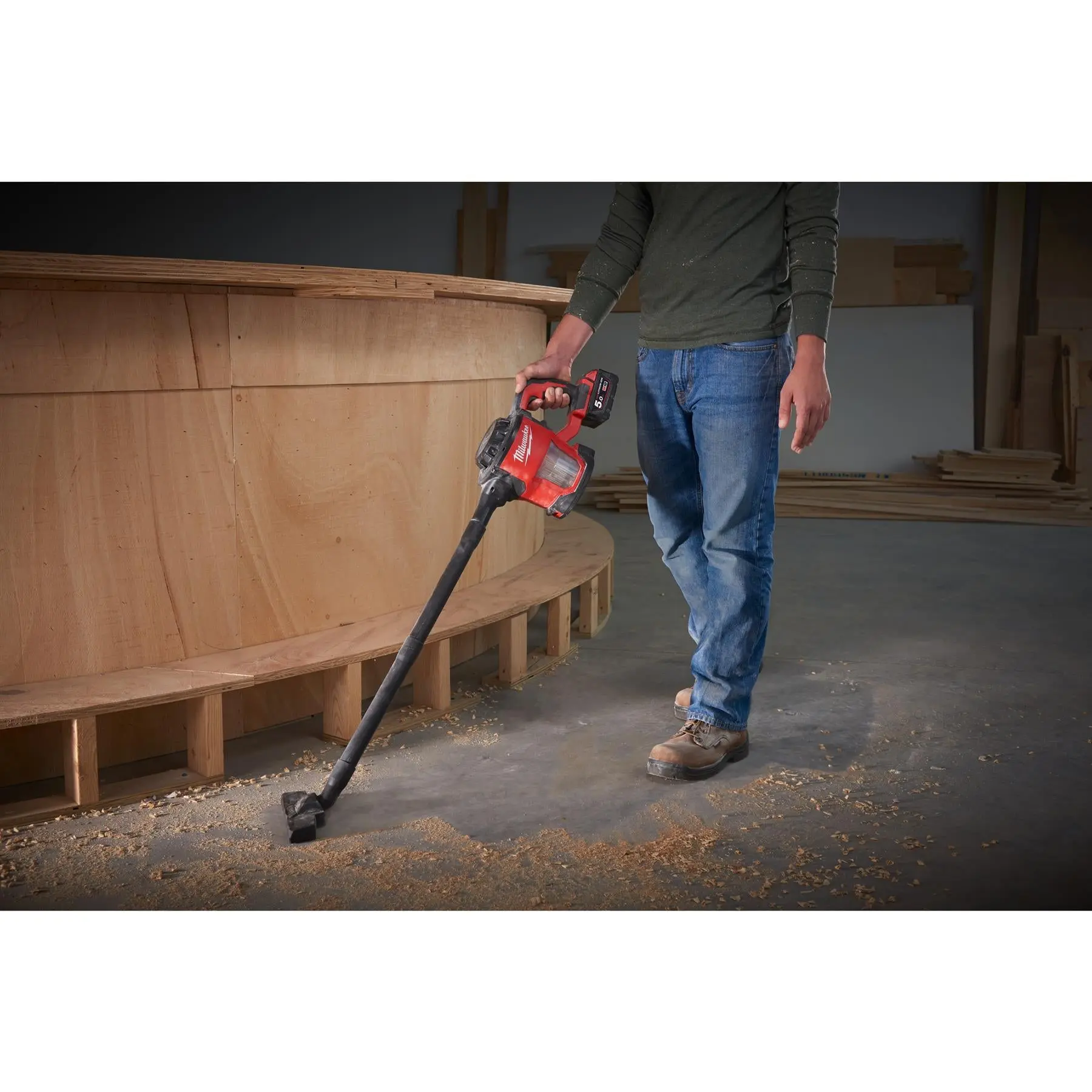 Milwaukee M18 18V Cordless Hand Vac Vacuum Cleaner Bare Unit M18CV-0 - Image 10