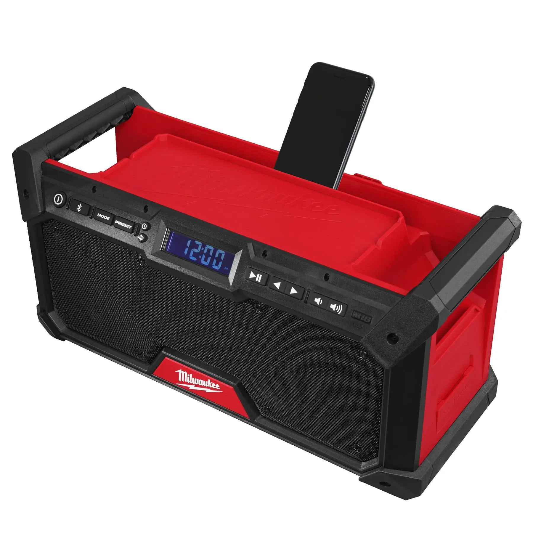 Milwaukee M18 18V Cordless Jobsite Radio DAB+ Bare Unit M18RADDAB+G2-0 - Image 5