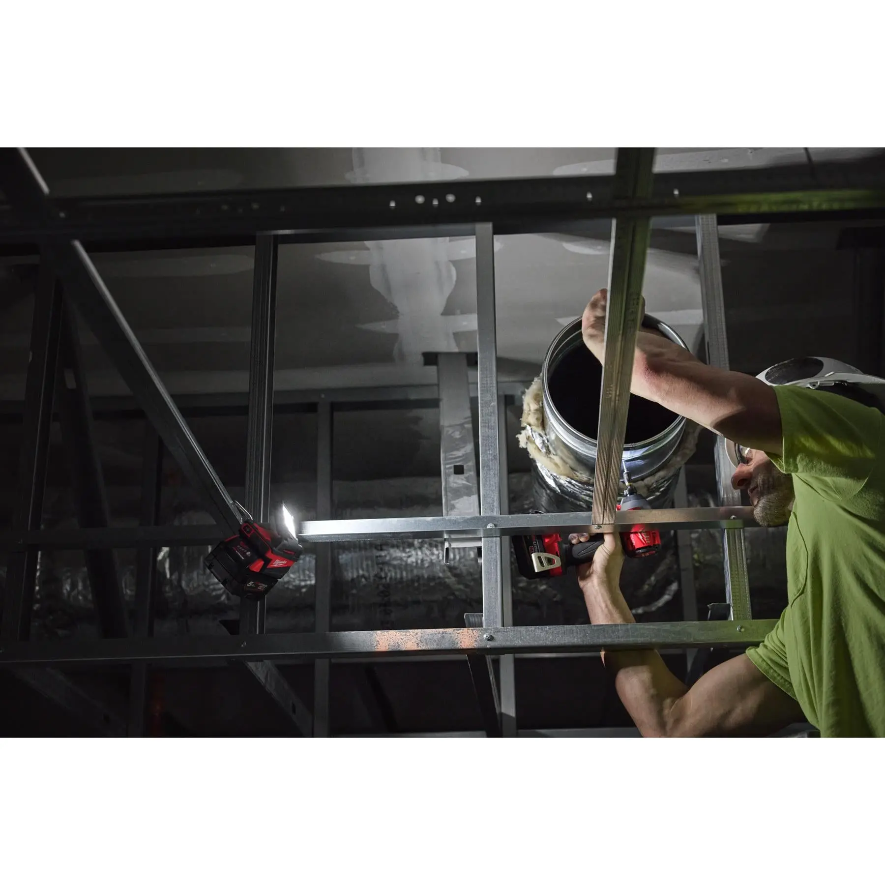 Milwaukee M18 18V Cordless Service Area Light M18ALIS-0 - Image 11