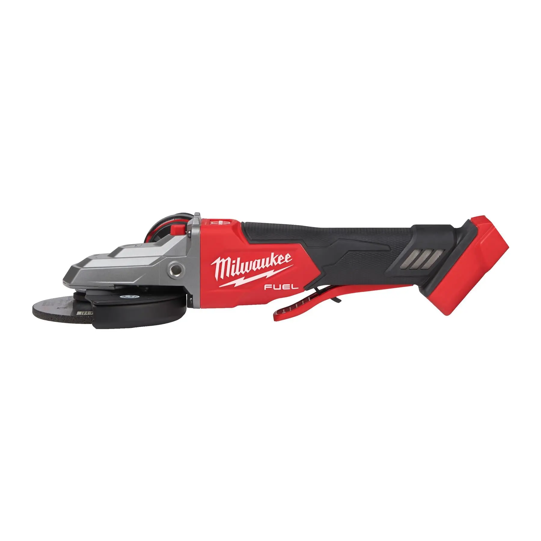 Milwaukee M18 18V Fuel 125mm Flathead Braking Cordless Angle Grinder with Paddle Switch Bare Unit M18FSAGF125XPDB-0X - Image 3