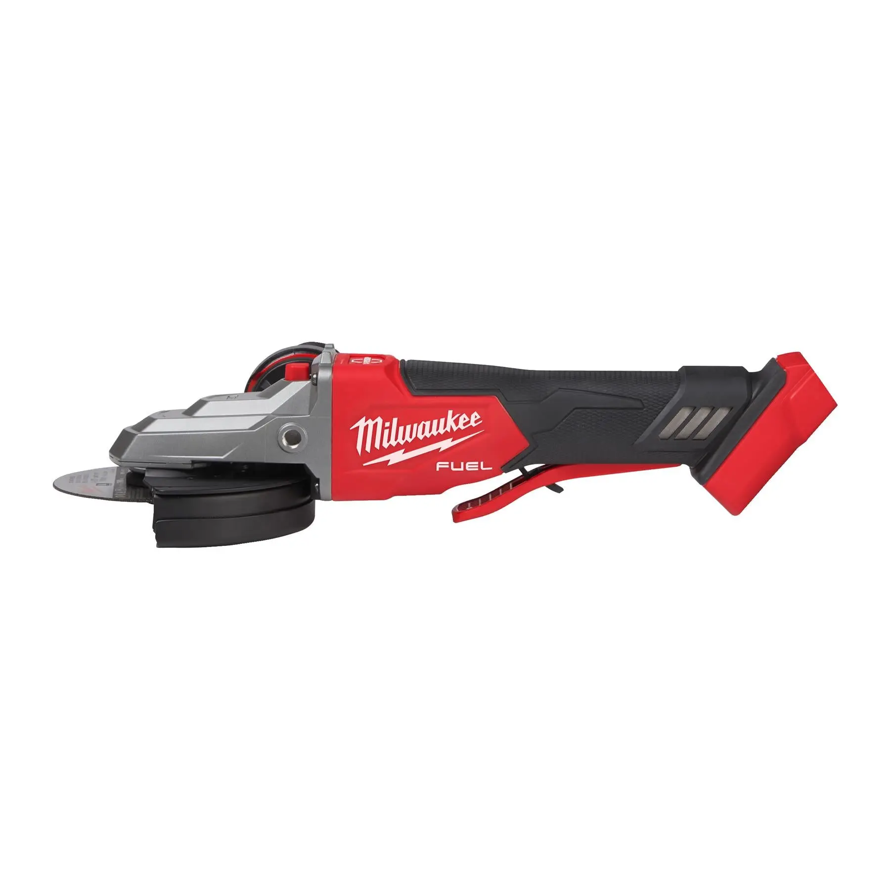Milwaukee M18 18V Fuel 125mm Flathead Braking Cordless Angle Grinder with Paddle Switch Bare Unit M18FSAGF125XPDB-0X - Image 5
