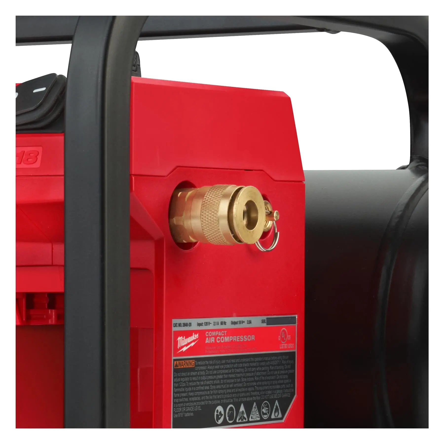 Milwaukee M18 18V Fuel Cordless Air Compressor Bare Unit M18FAC-0 - Image 6