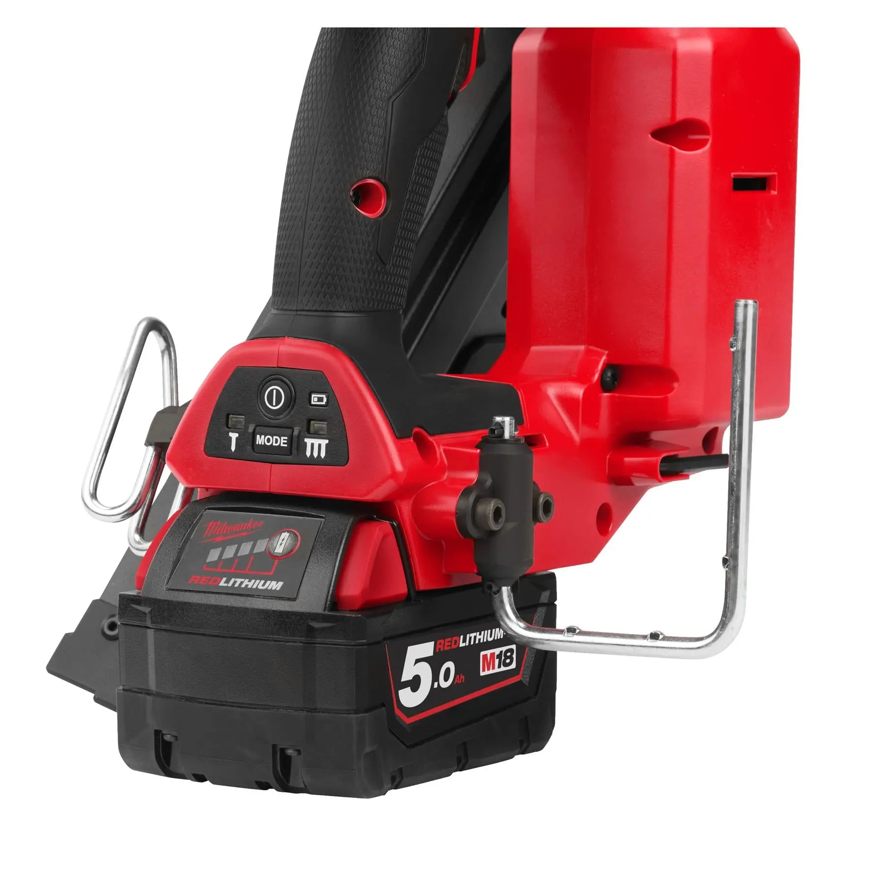 Milwaukee M18 18V FUEL Framing Nailer 50-90mm Nails 2-Mode 30-34° In Kitbox Bare Unit M18FFN-0C - Image 5