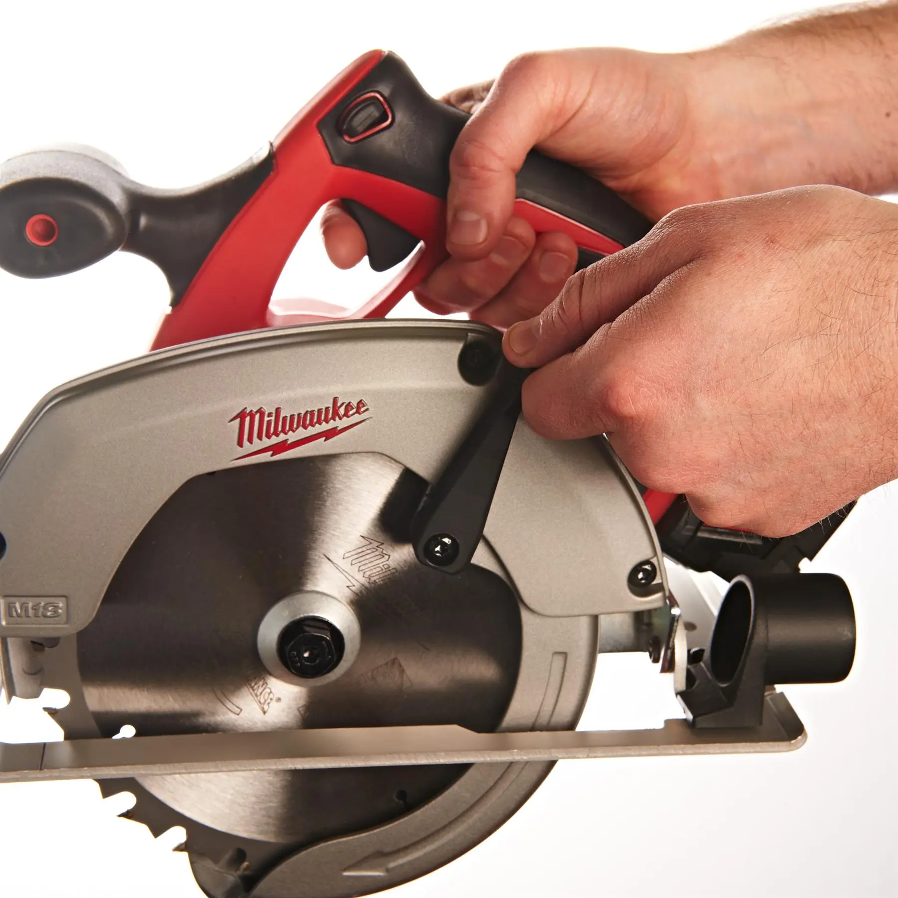 Milwaukee M18 18V Heavy Duty Circular Saw Wood & Plastic 165mm Bare Unit HD18CS-0 - Image 5