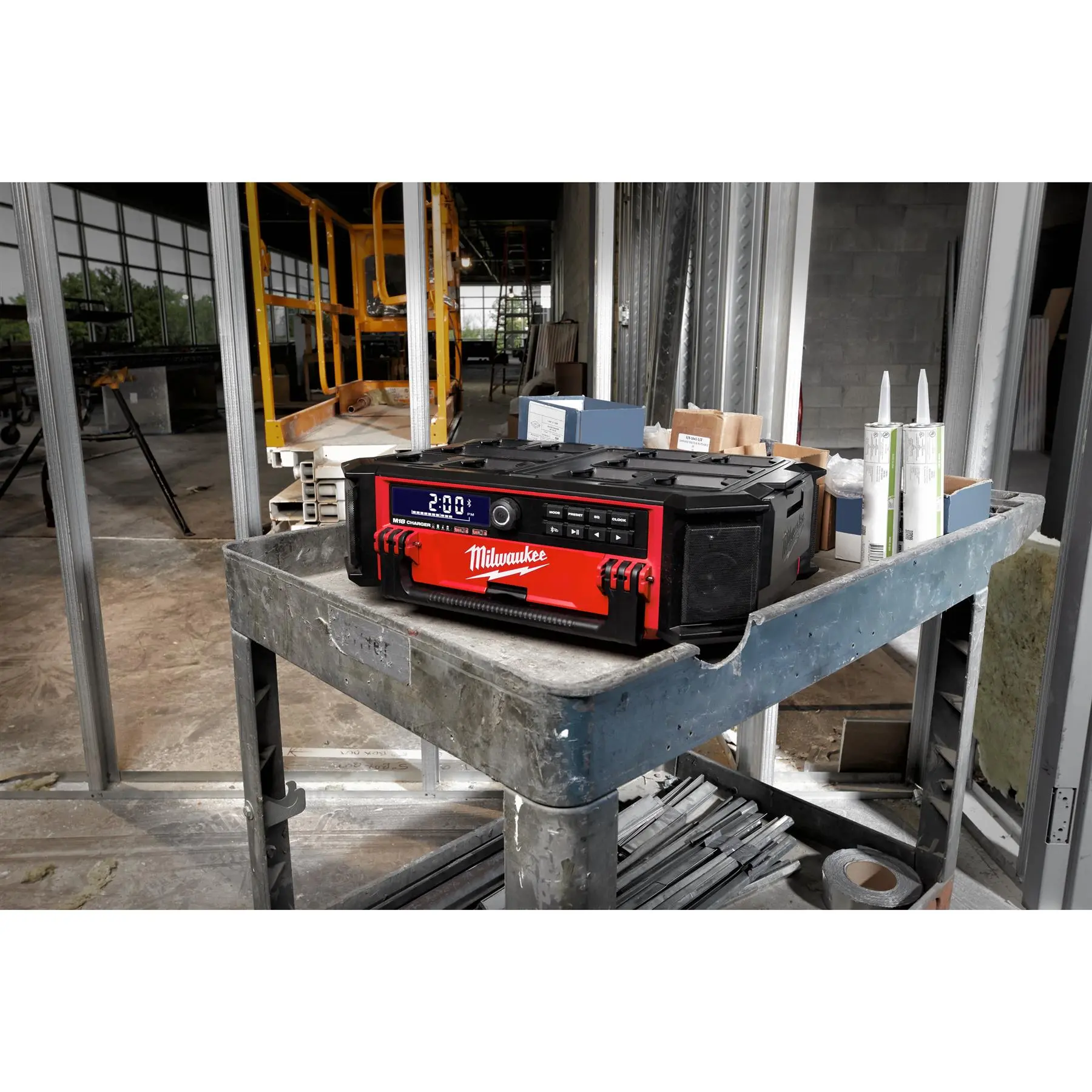 Milwaukee M18 18V PACKOUT Radio Charger DAB+ AM/FM Bare Unit M18PRCDAB+-0 - Image 18
