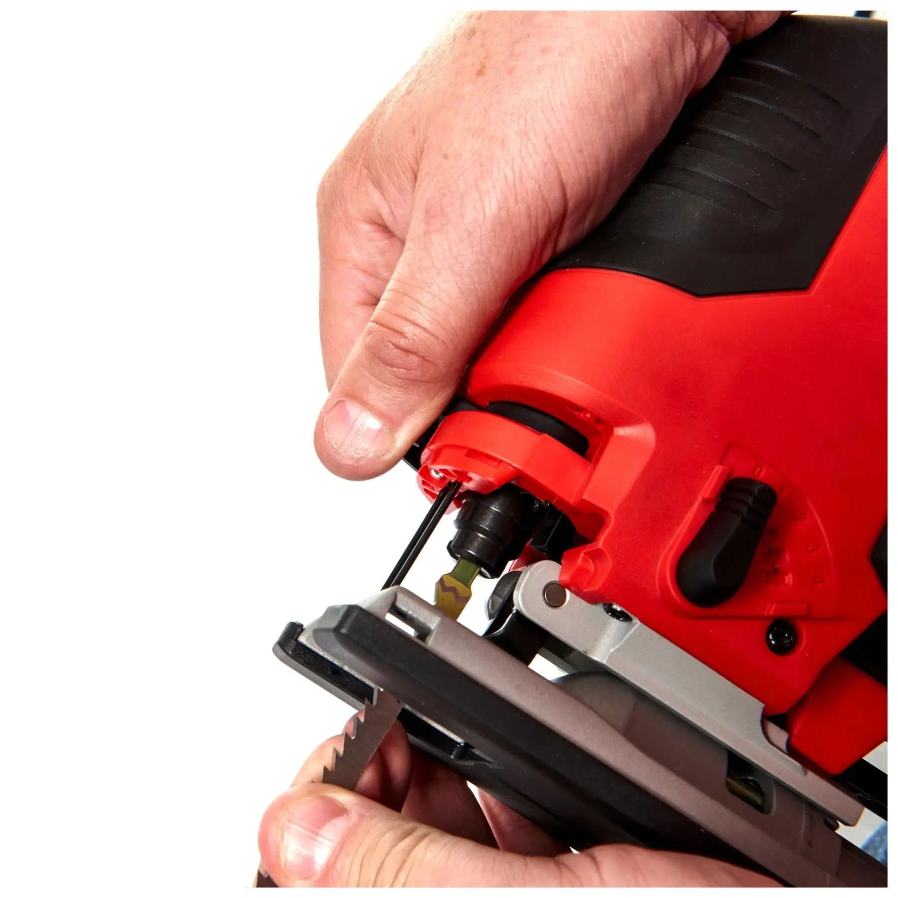 Milwaukee M18 18V Top Handle Jigsaw FIXTEC Quick Change Bare Unit M18BJS-0 - Image 3