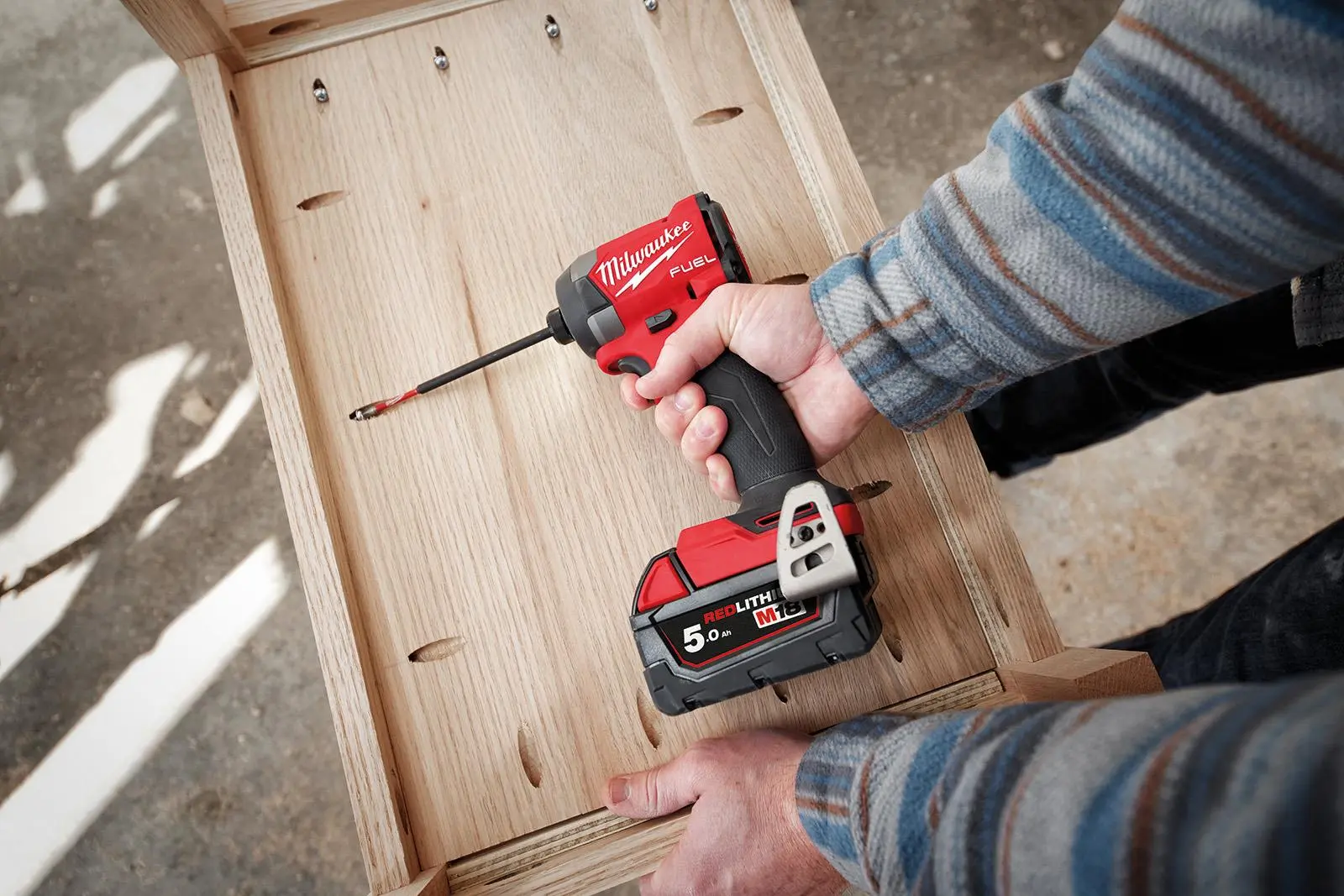 Milwaukee M18 Fuel 18V 1/4" Hex Cordless Impact Driver Bare Unit M18FID3-0 - Image 10