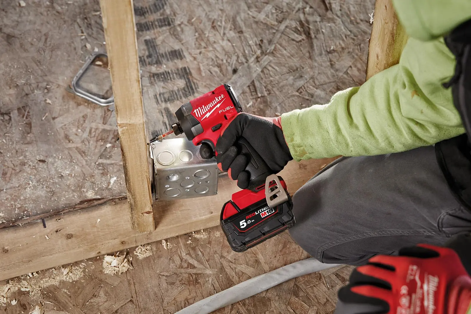 Milwaukee M18 Fuel 18V 1/4" Hex Cordless Impact Driver Bare Unit M18FID3-0 - Image 8