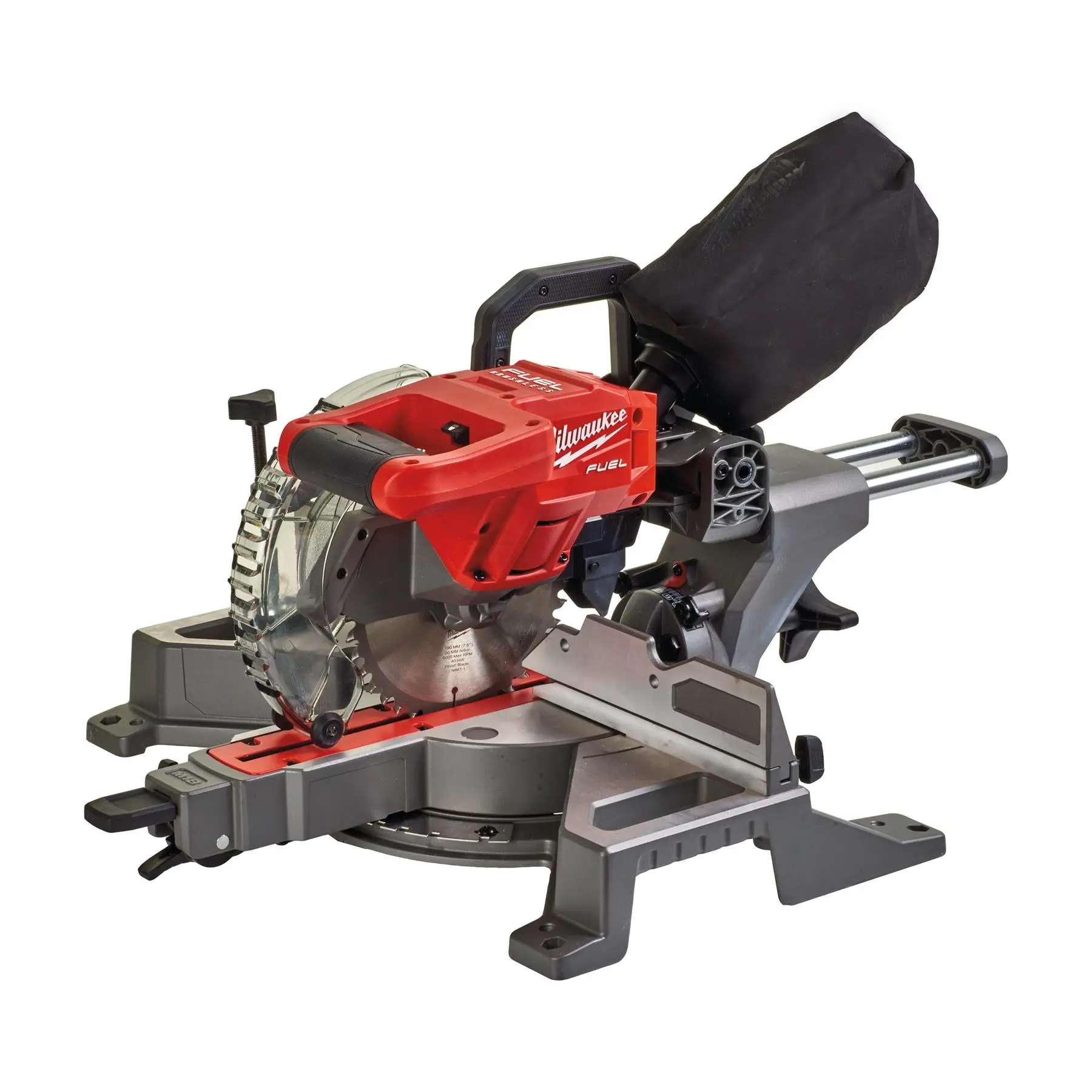 Milwaukee M18 Fuel 18V 190mm Cordless Mitre Saw Bare Unit M18FMS190-0 - Image 4